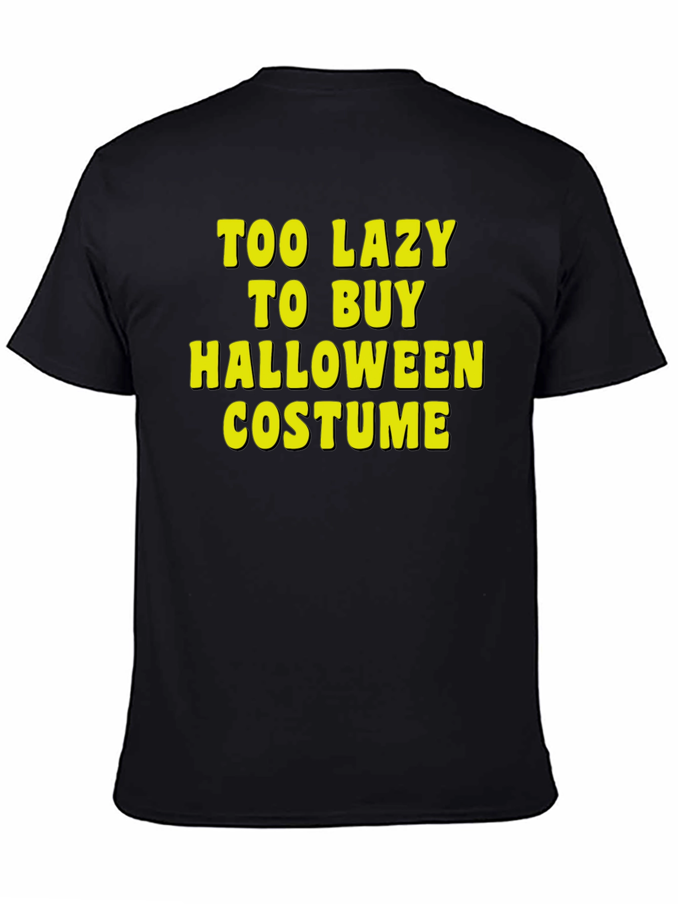 Lazy Halloween Costume Graphic Tee