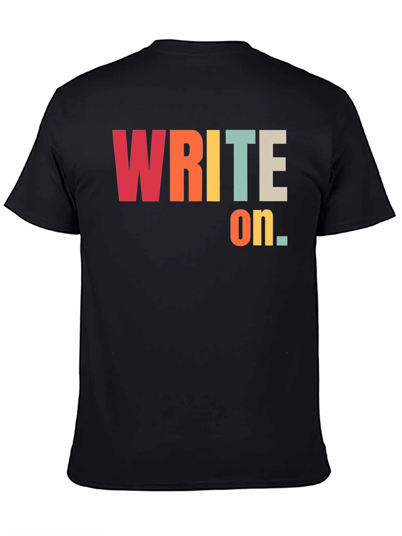 Write On T-Shirt - Retro Style Graphic Tee