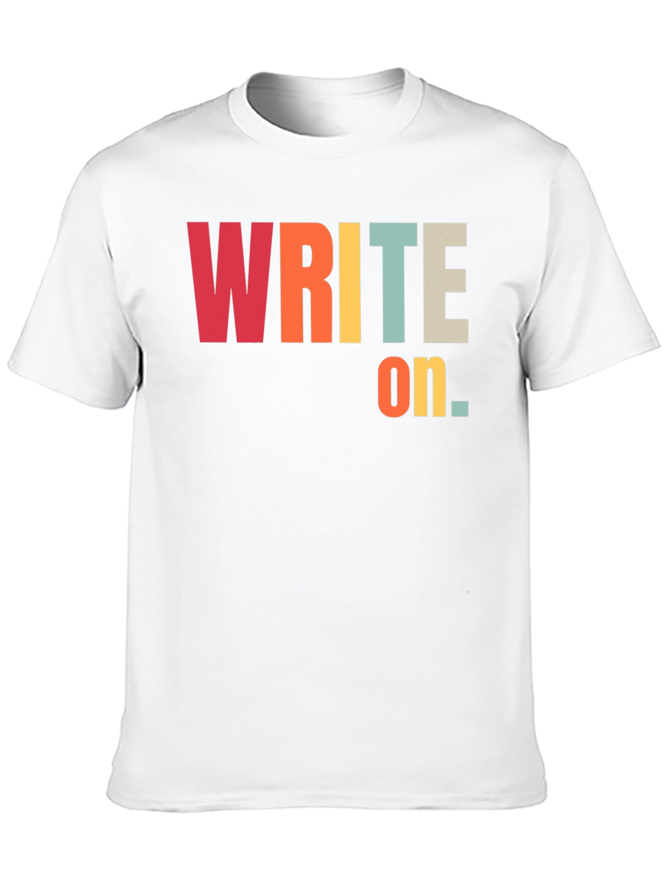 Write On T-Shirt - Retro Style Graphic Tee