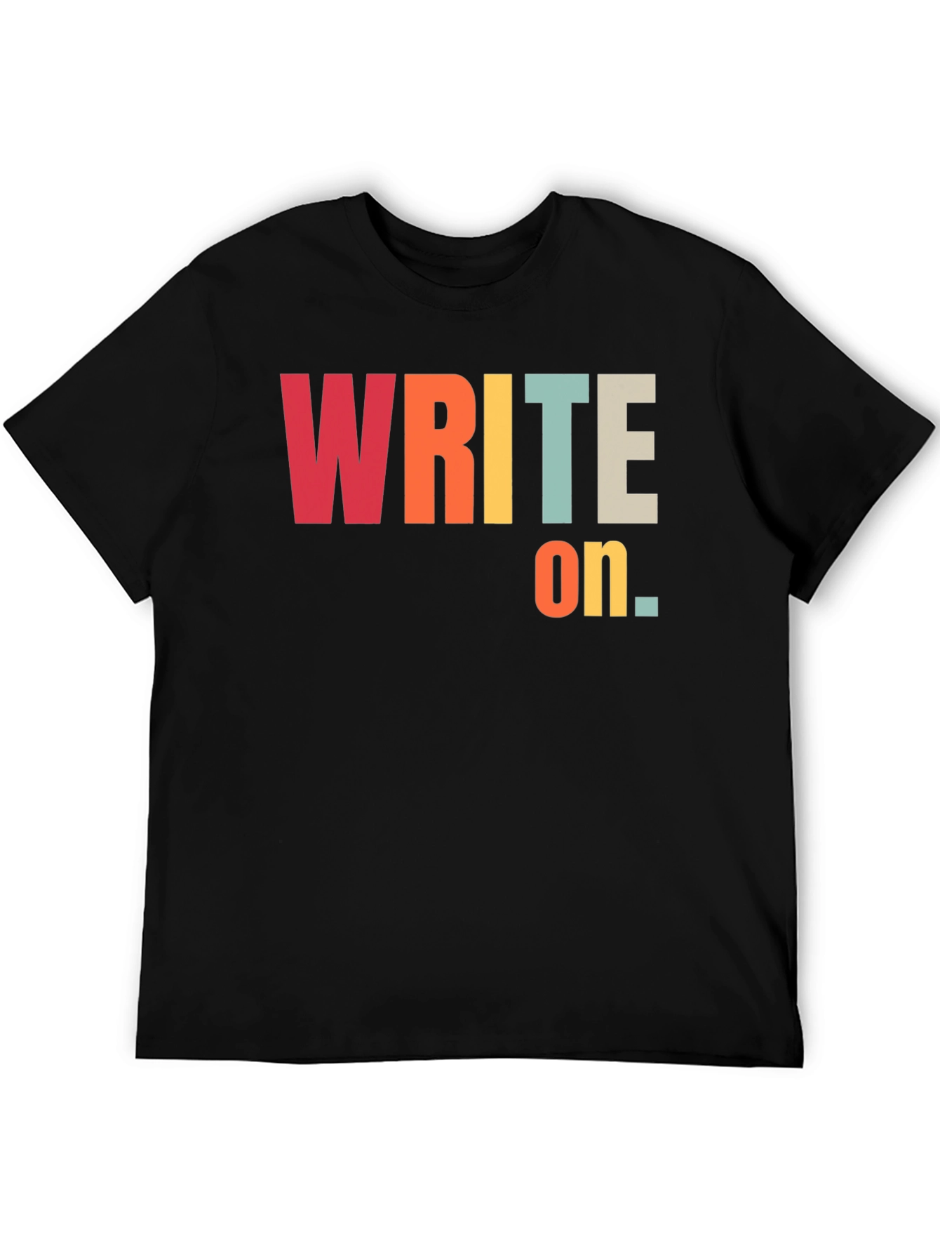 Write On T-Shirt - Retro Style Graphic Tee