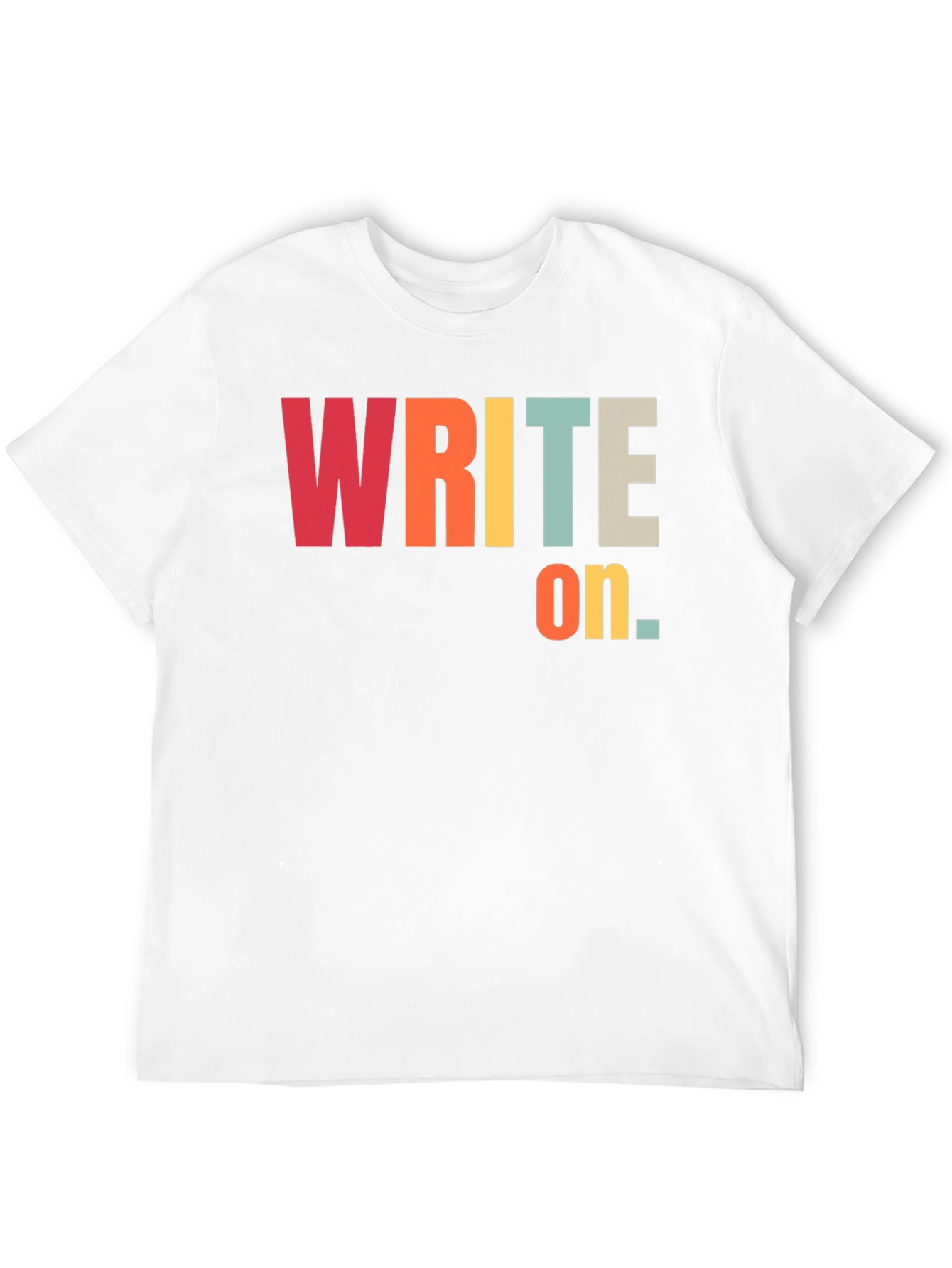 Write On T-Shirt - Retro Style Graphic Tee