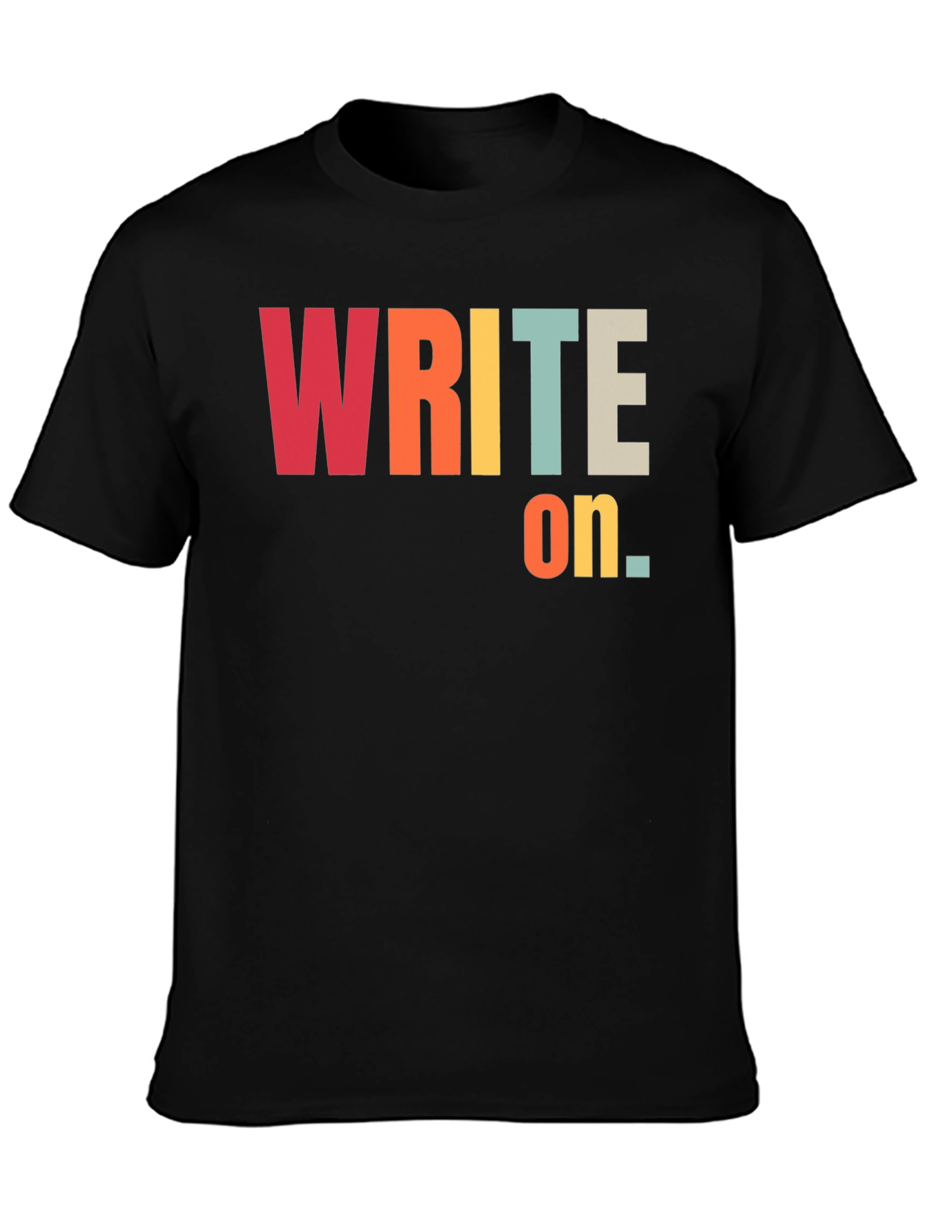 Write On T-Shirt - Retro Style Graphic Tee