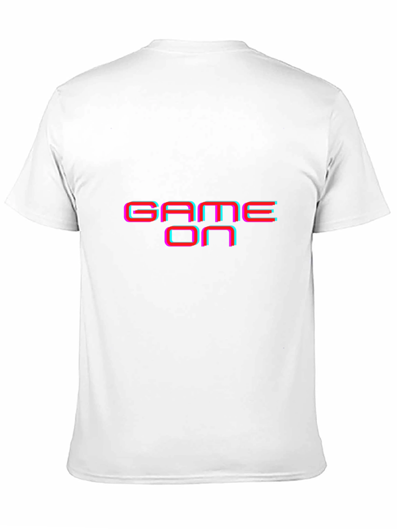 Game On Graphic Print Black T-Shirt