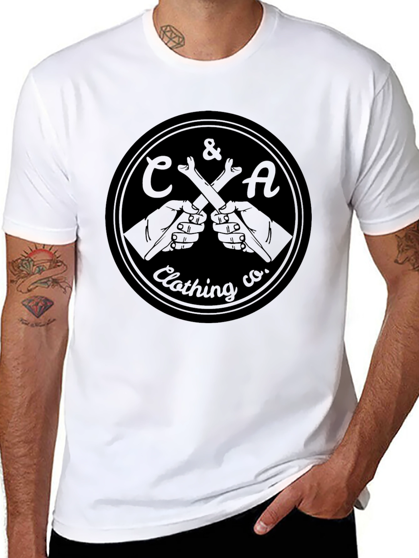 C & A Clothing Co. Black T-Shirt