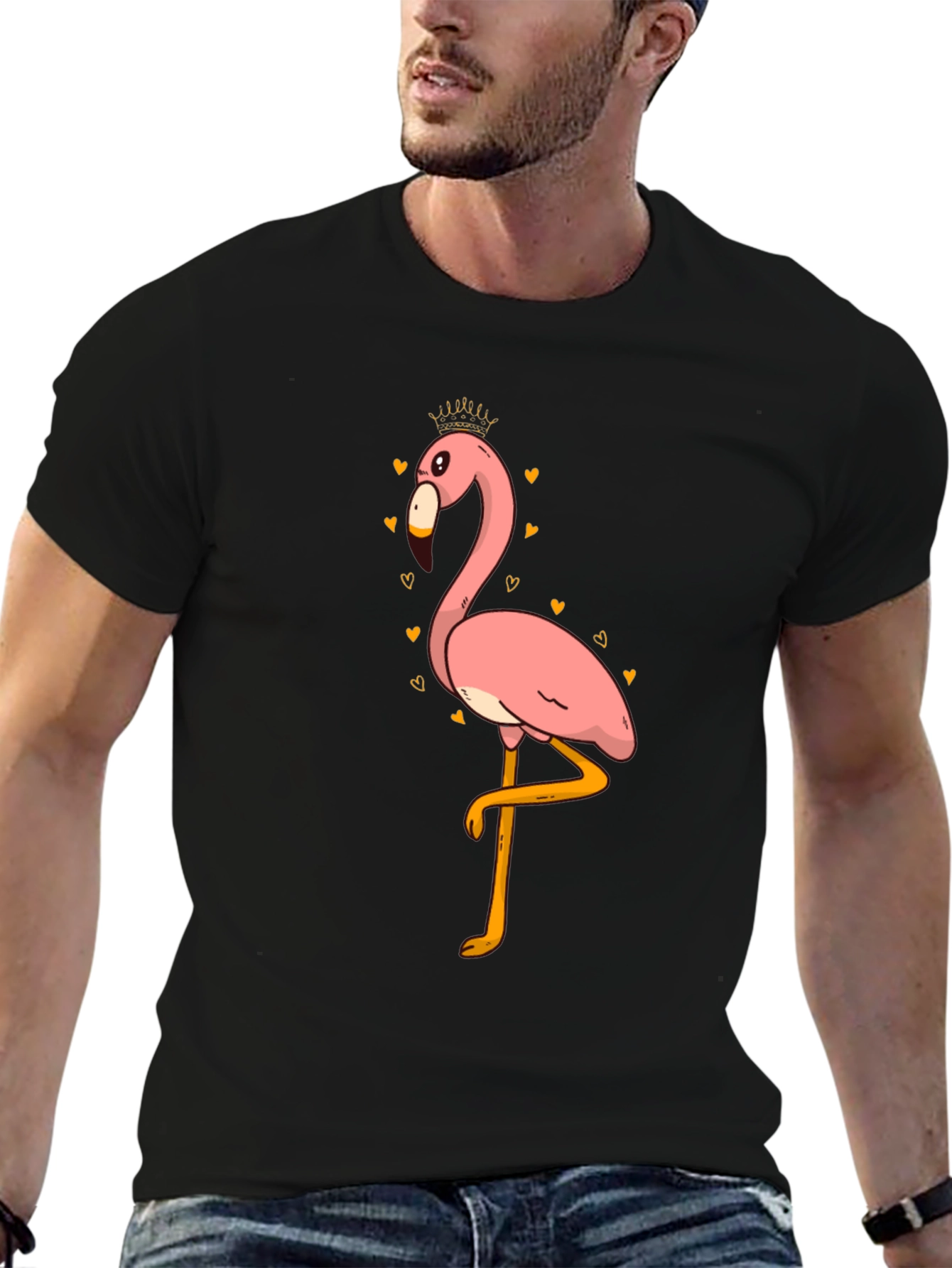 Flamingo T-Shirt - Quirky Graphic Tee