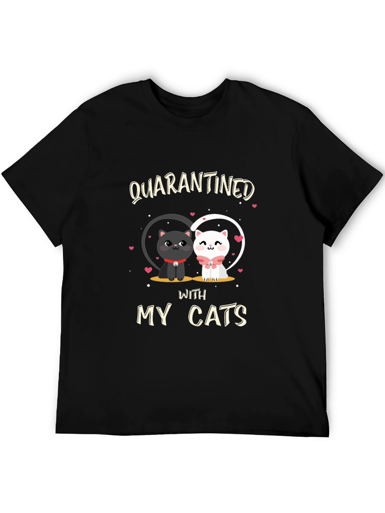 Quarantined With My Cats T-Shirt