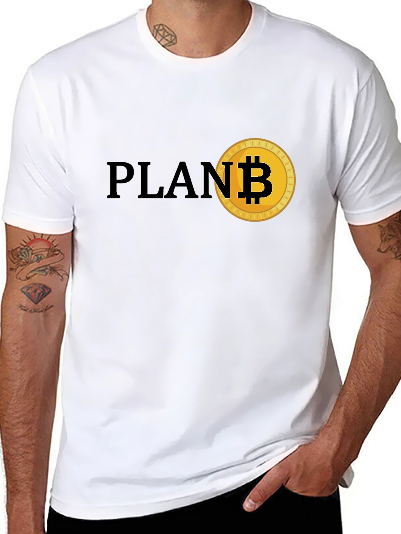 Plan B Bitcoin Graphic Tee