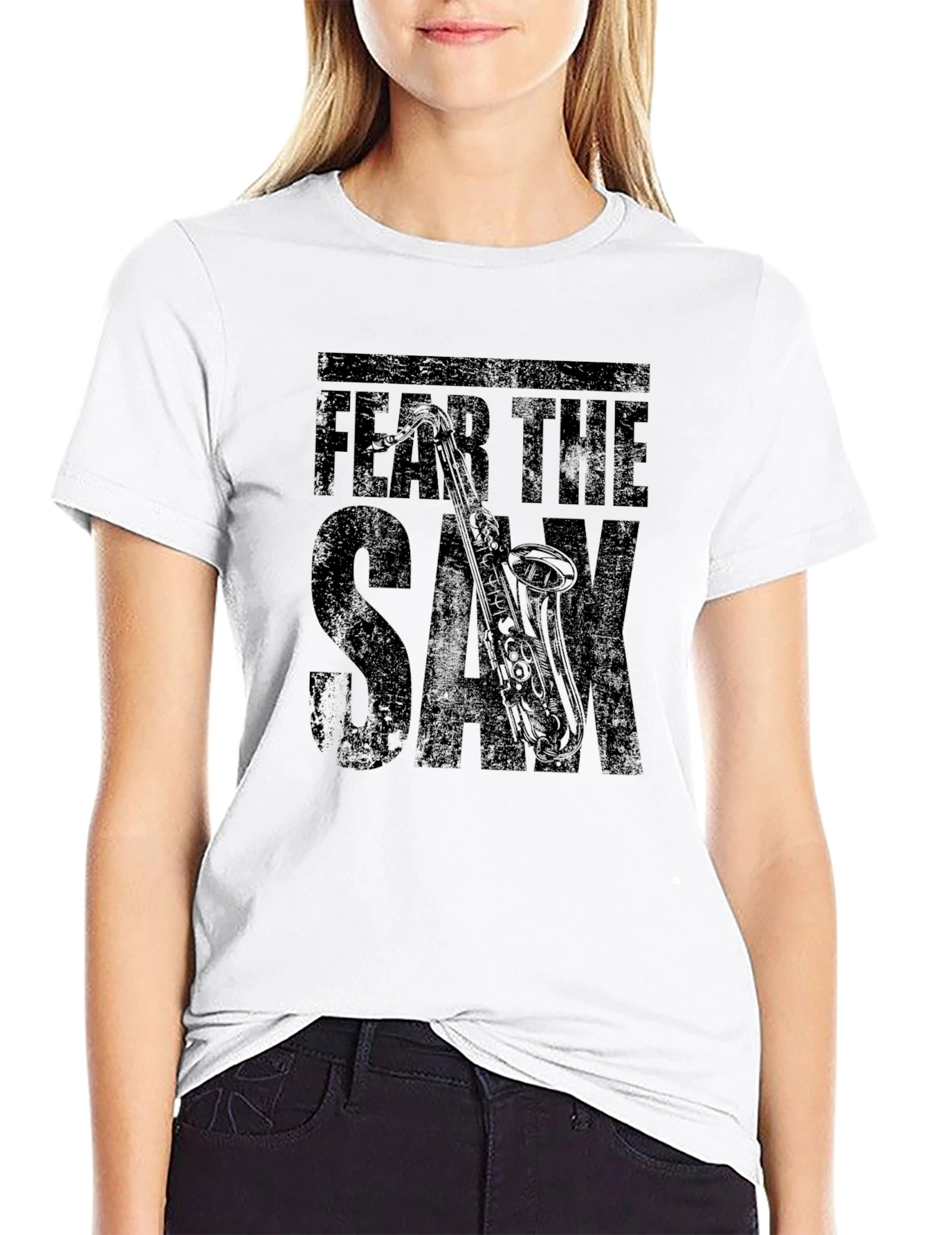 Fear the Sax T-Shirt - Musician Graphic Tee