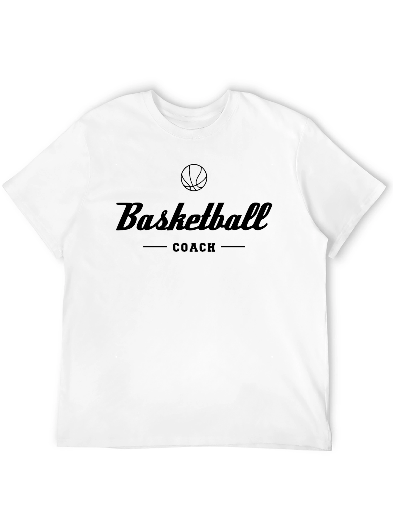 Basketball Coach Graphic T-Shirt