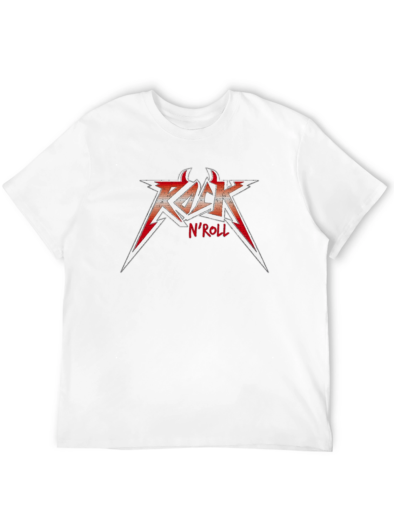 Rock N Roll Graphic Tee - Black T-Shirt