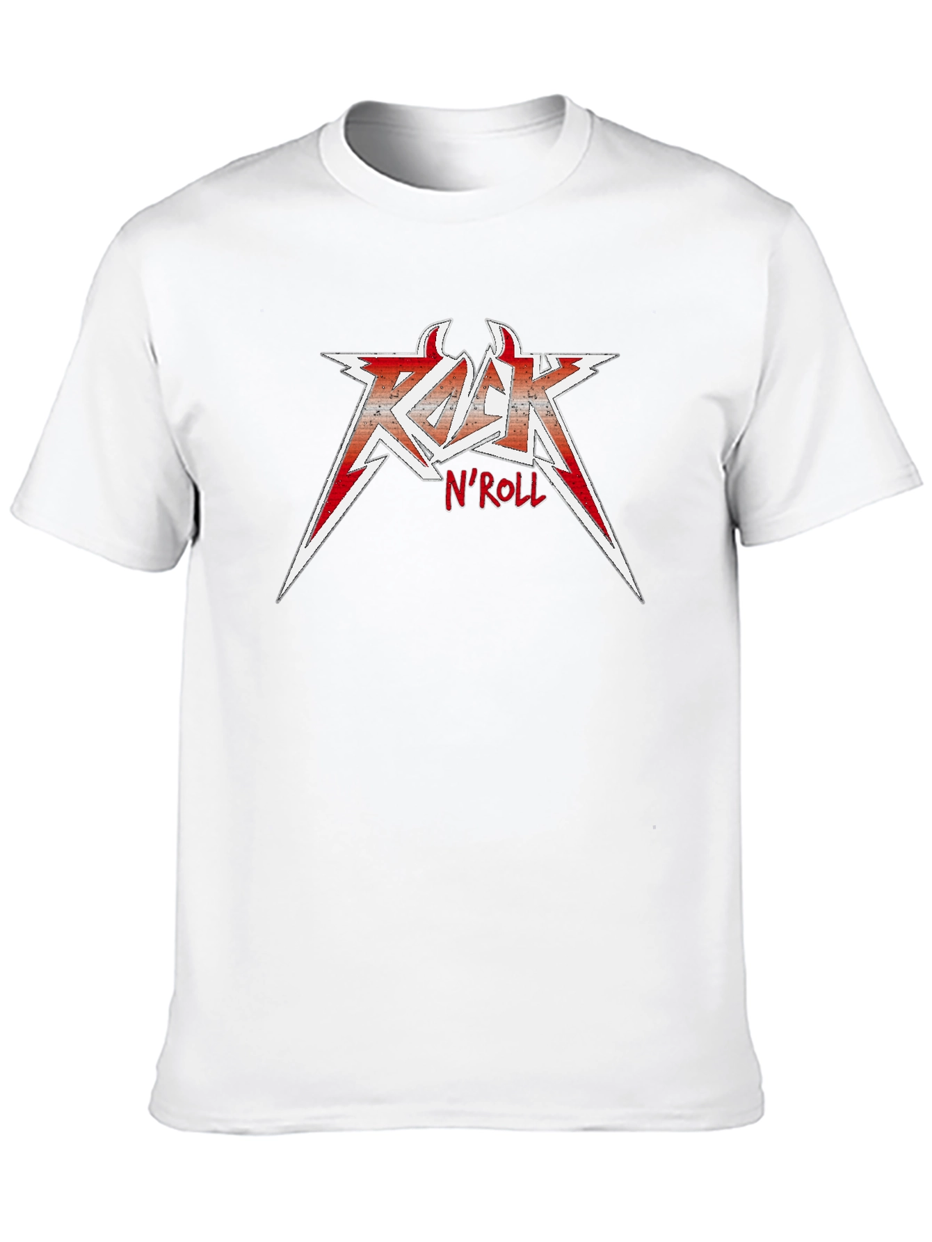 Rock N Roll Graphic Tee - Black T-Shirt