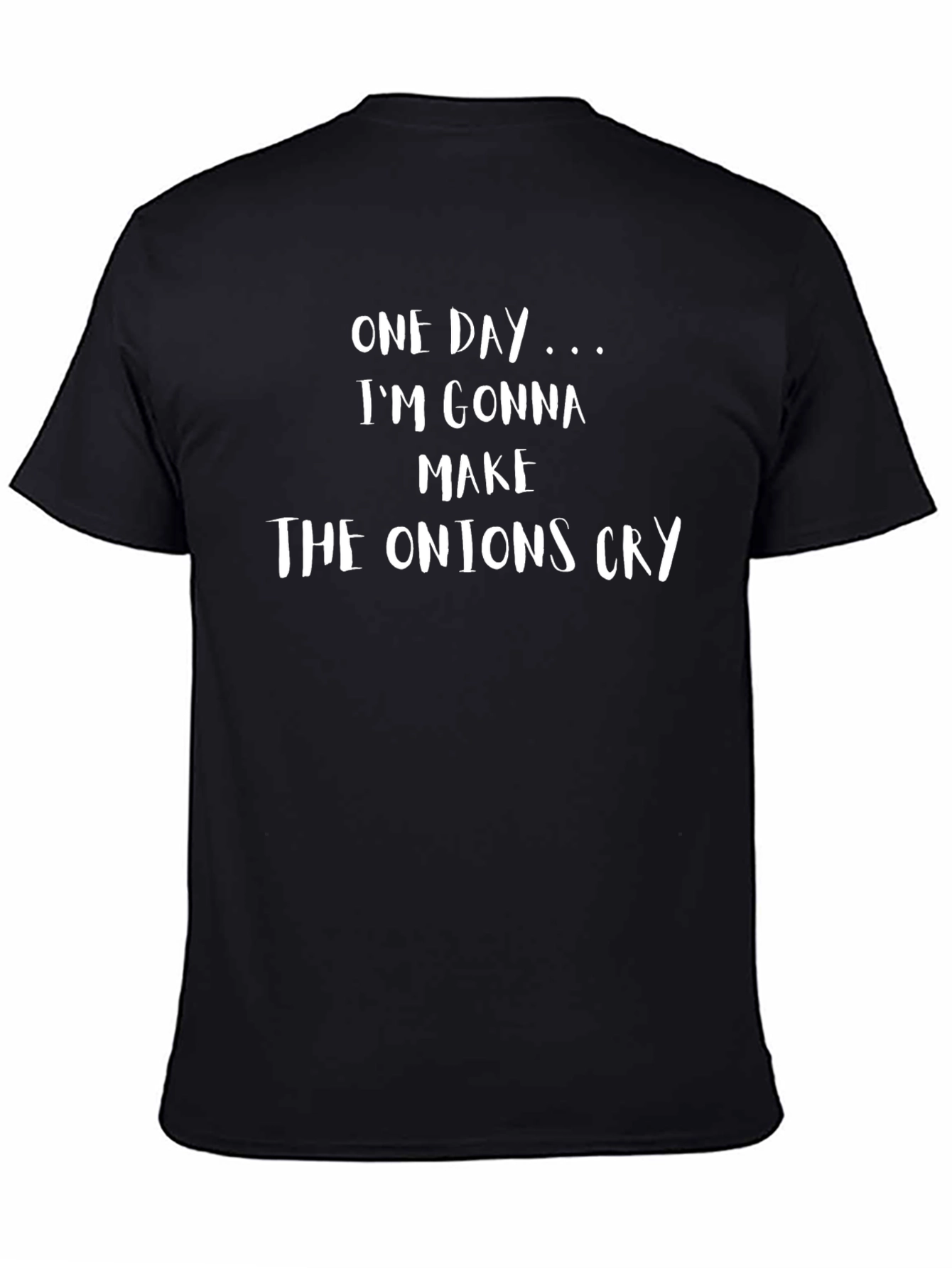 Onions Cry Graphic T-Shirt - Funny Foodie Tee