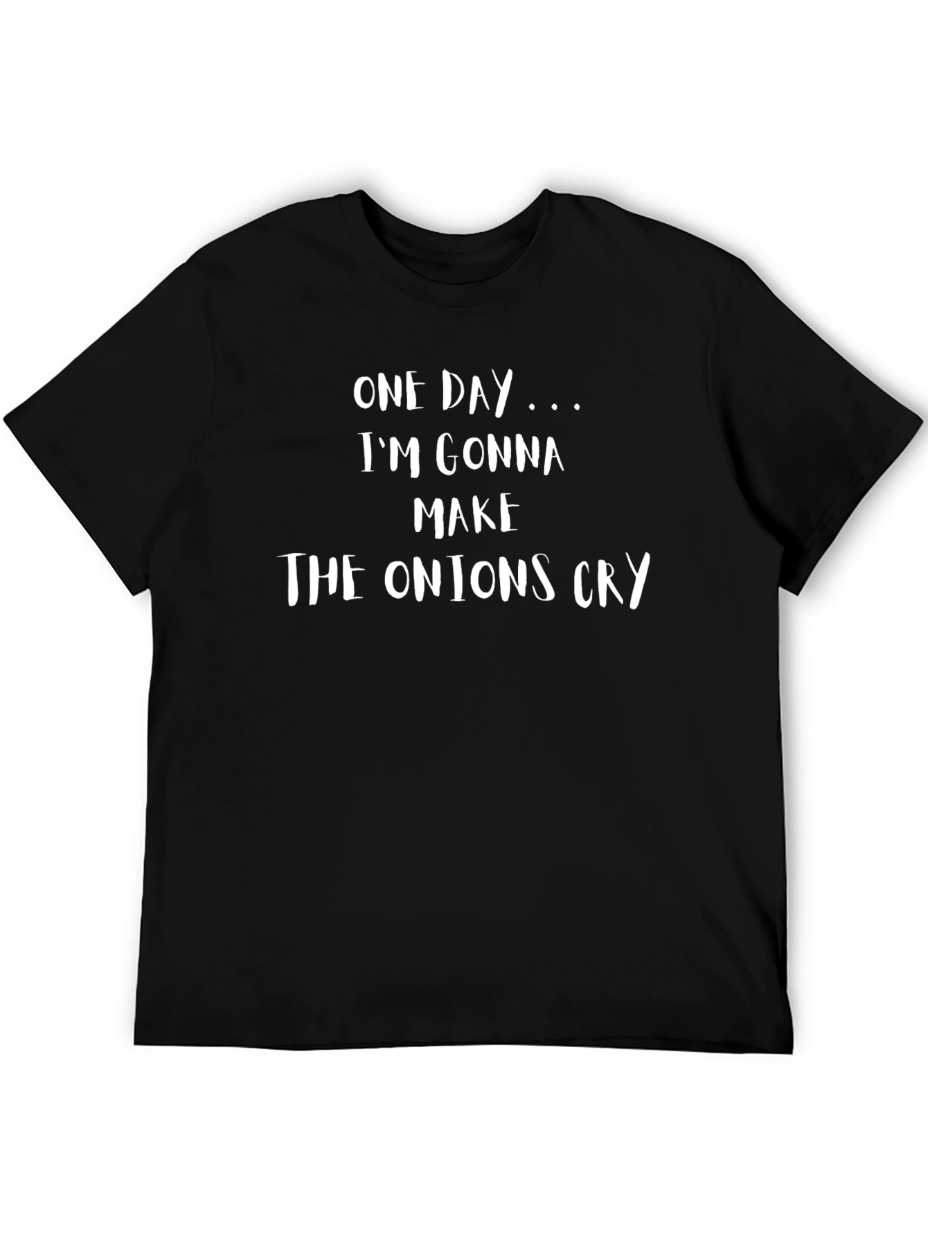 Onions Cry Graphic T-Shirt - Funny Foodie Tee