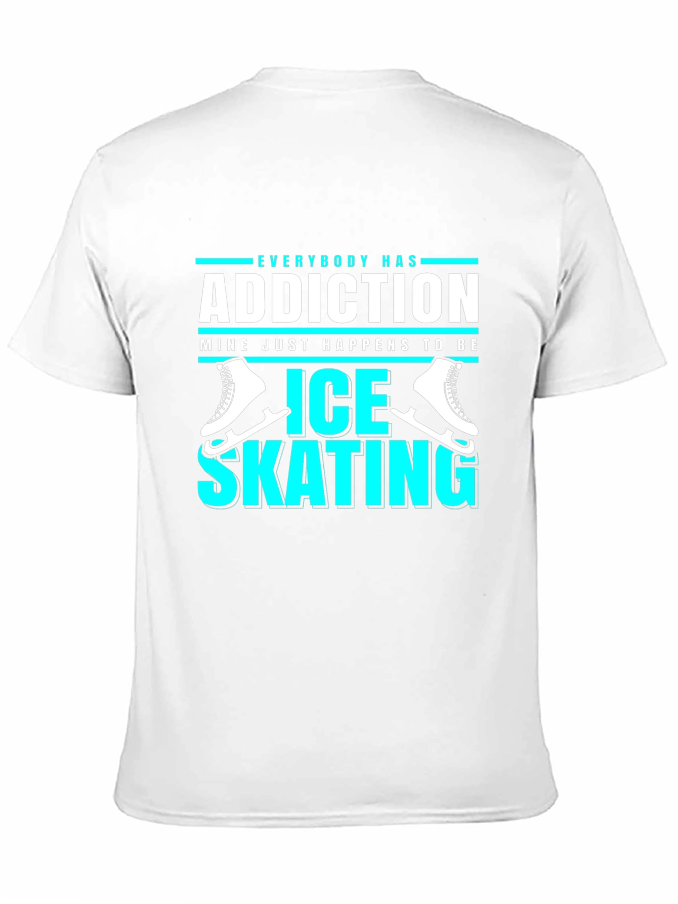 Ice Skating Addiction Graphic Tee