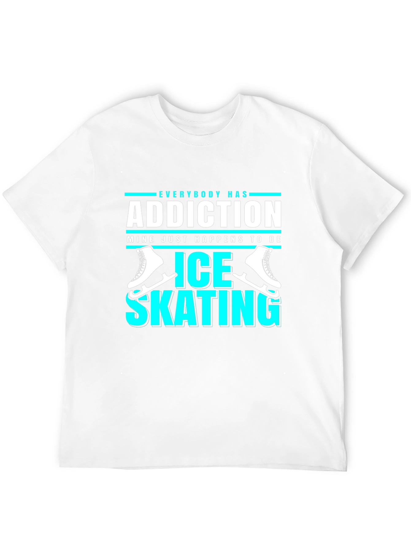 Ice Skating Addiction Graphic Tee