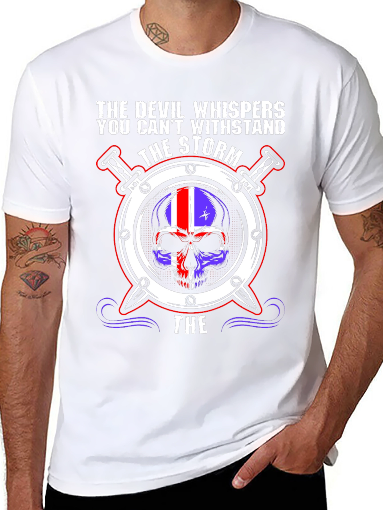 Devil Whispers the Storm T-Shirt
