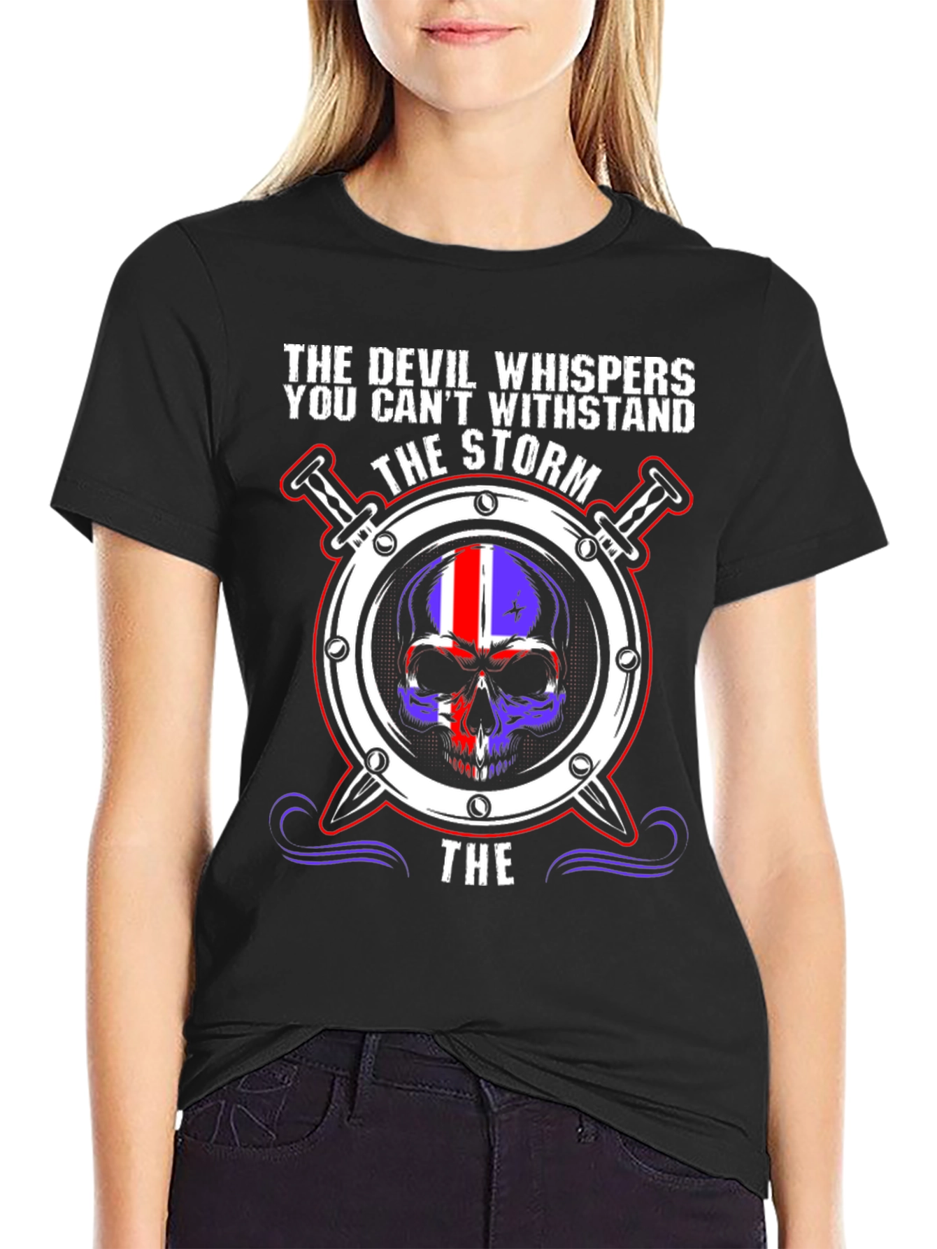 Devil Whispers the Storm T-Shirt