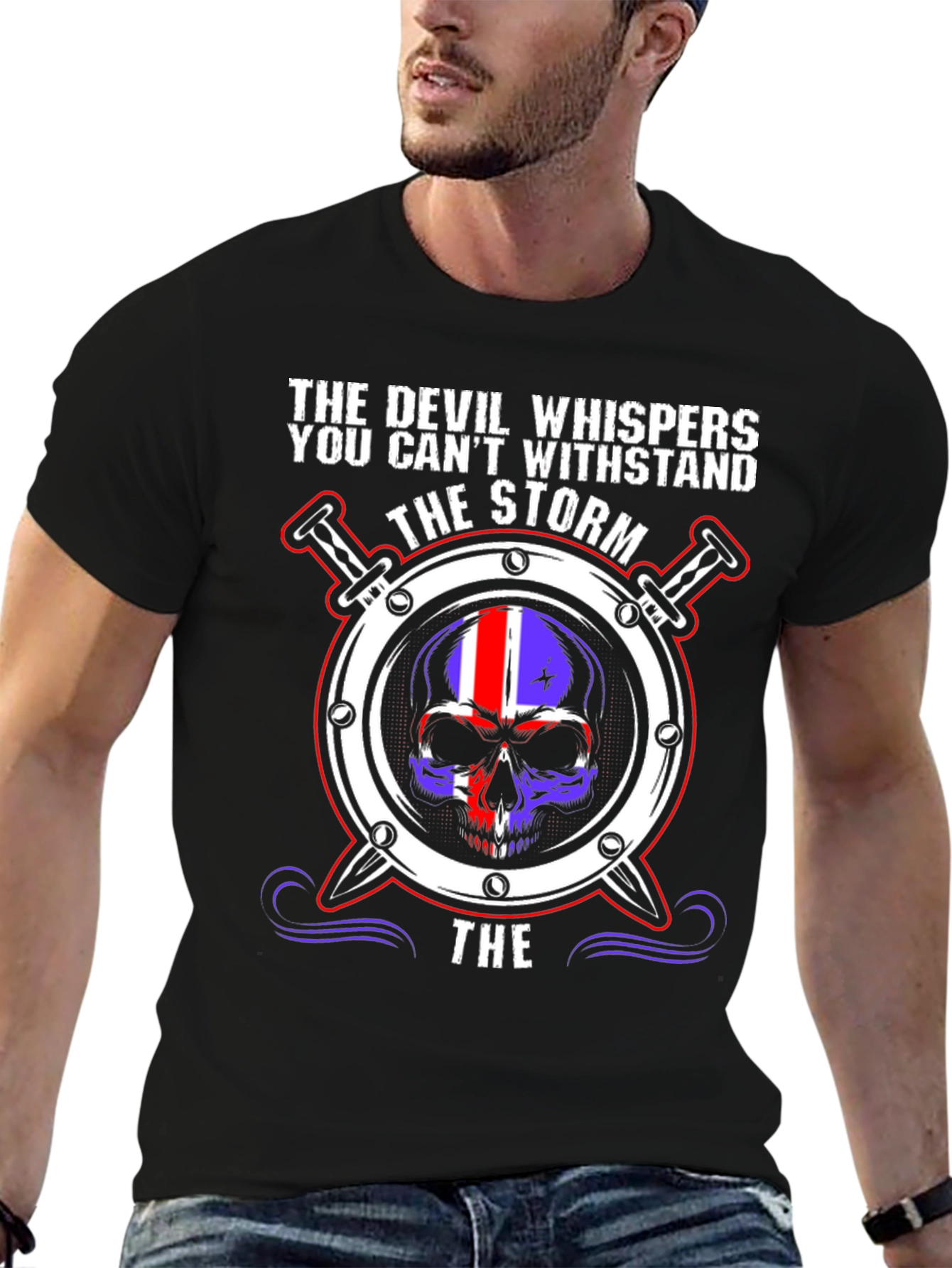 Devil Whispers the Storm T-Shirt