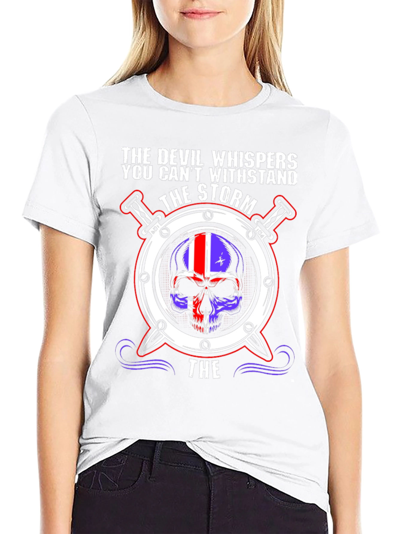 Devil Whispers the Storm T-Shirt