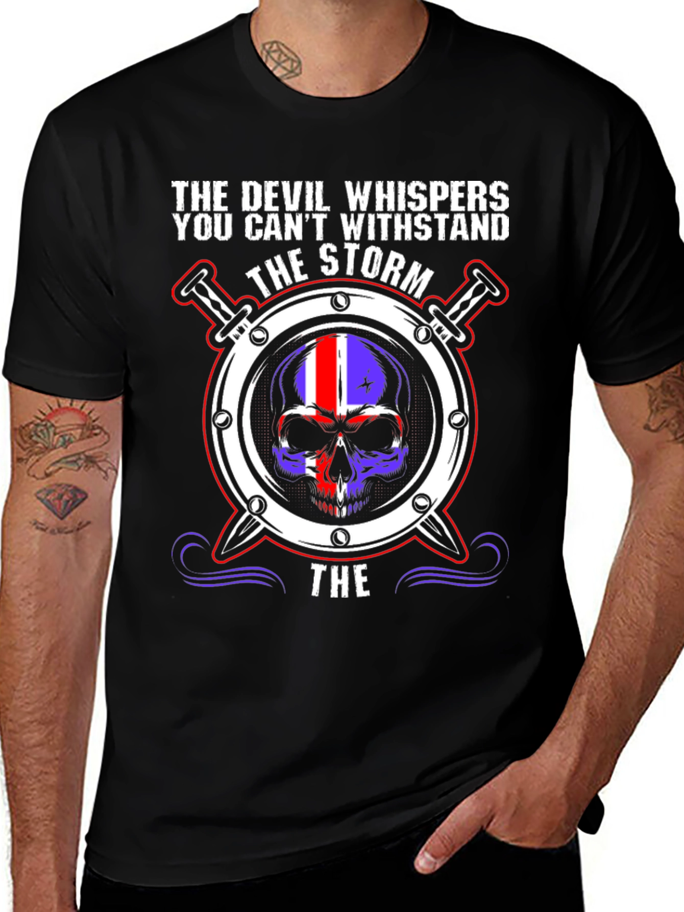 Devil Whispers the Storm T-Shirt