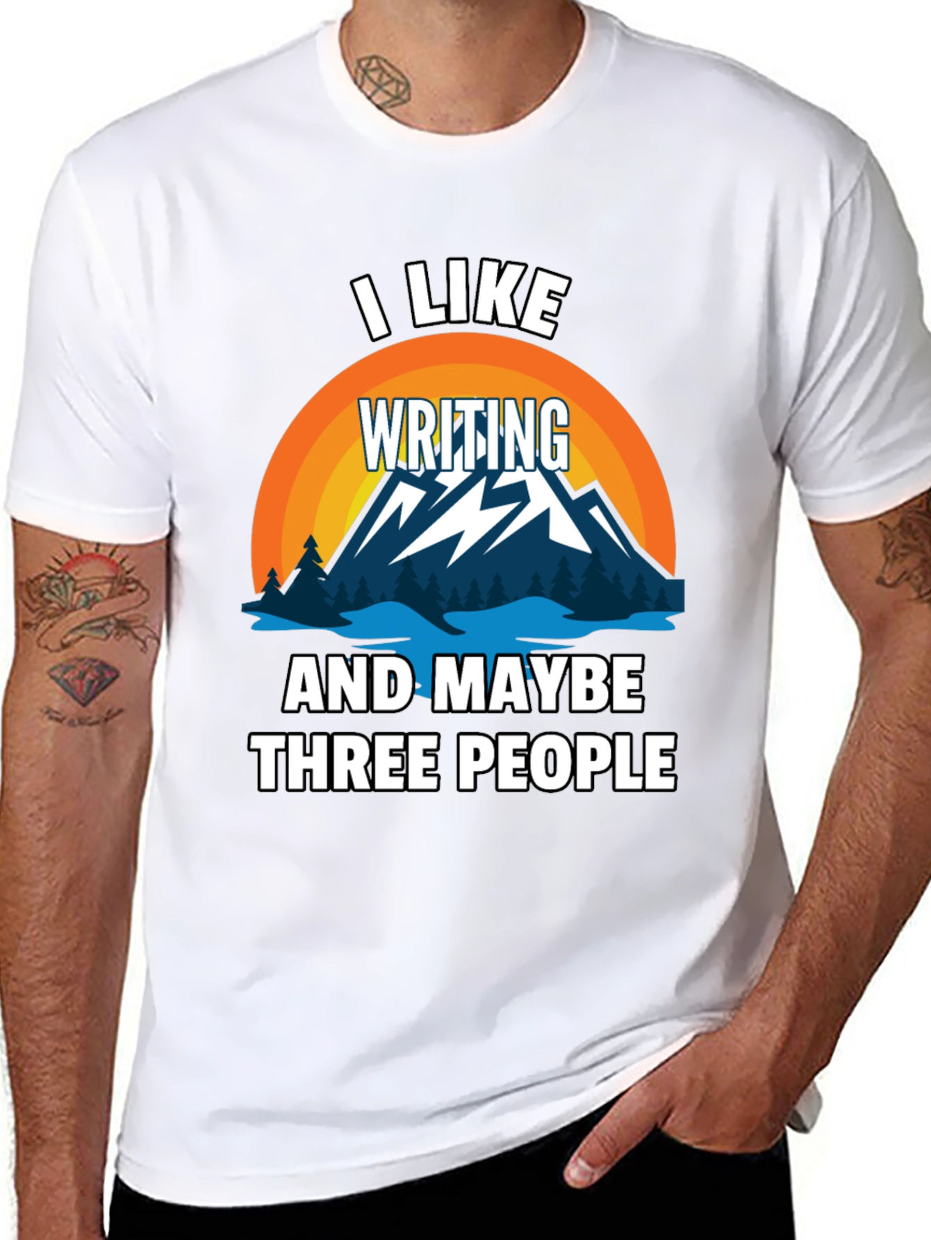 I Like Writing T-Shirt