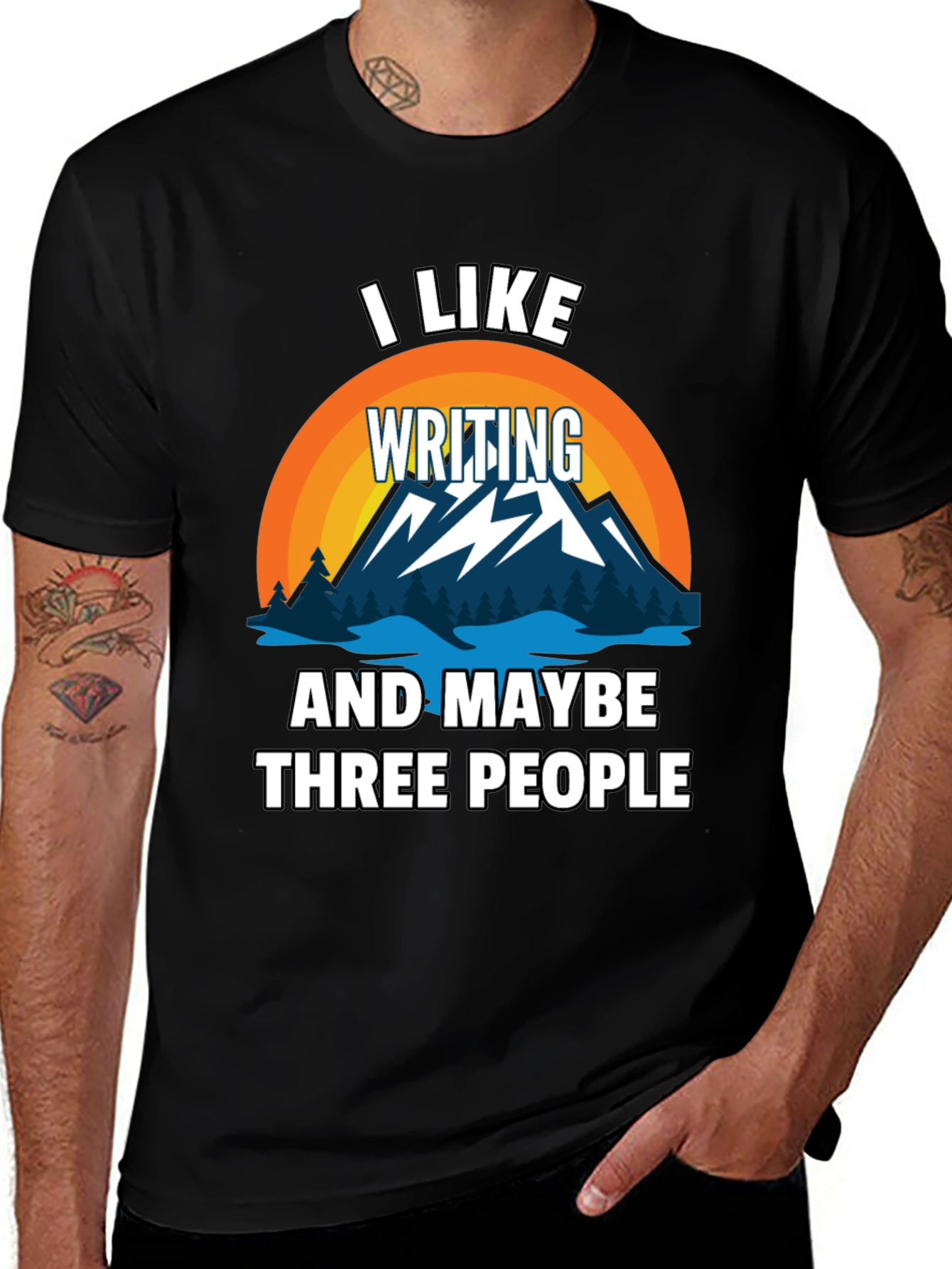 I Like Writing T-Shirt