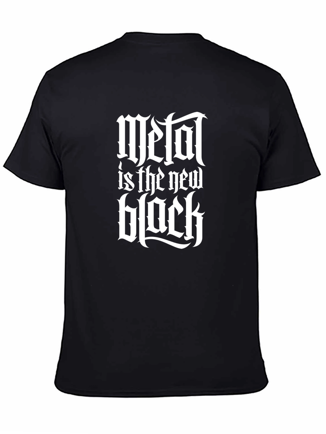 Metal is the New Black T-Shirt - Graphic Tee