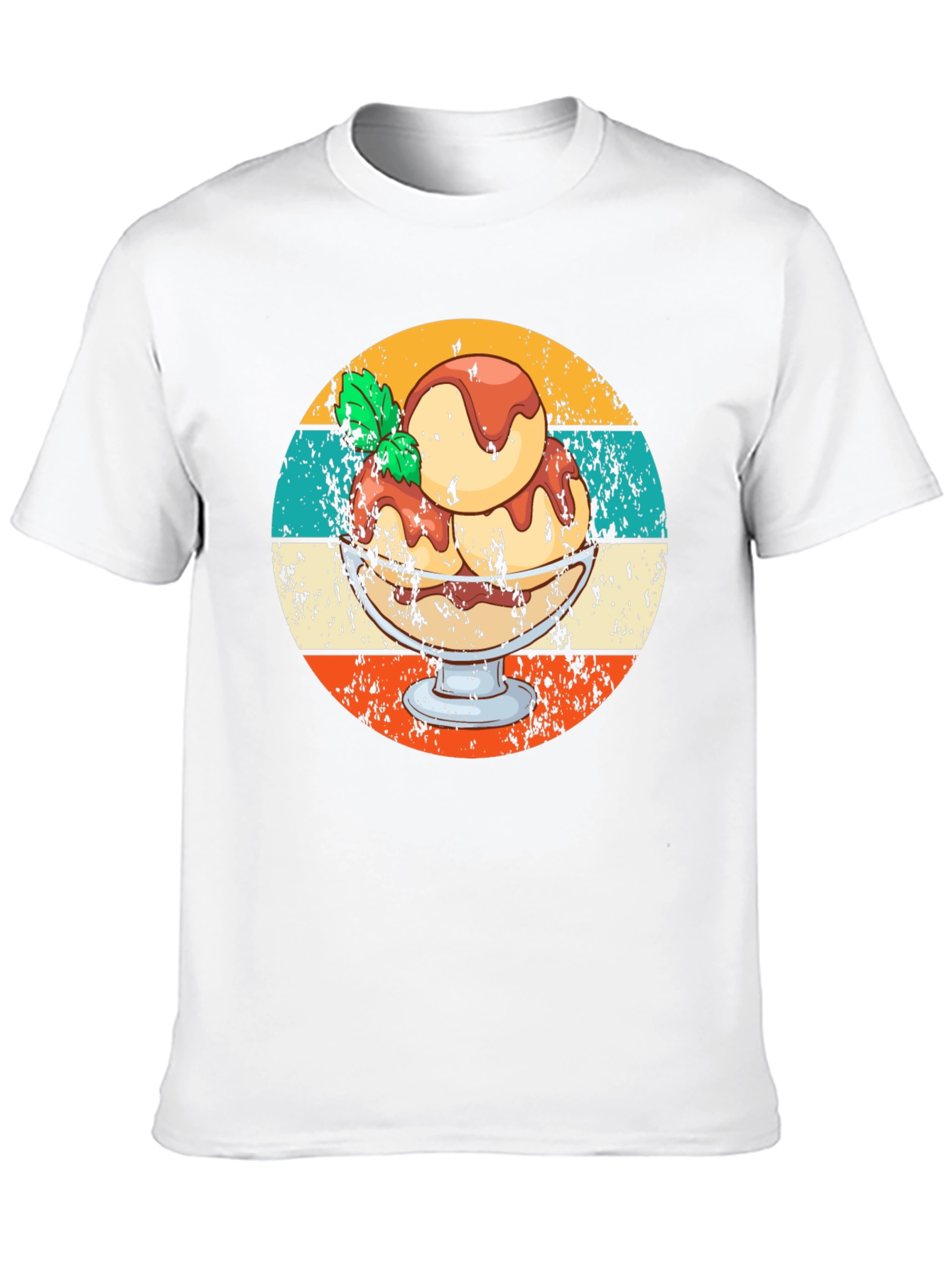 Retro Ice Cream Sundae Graphic Tee