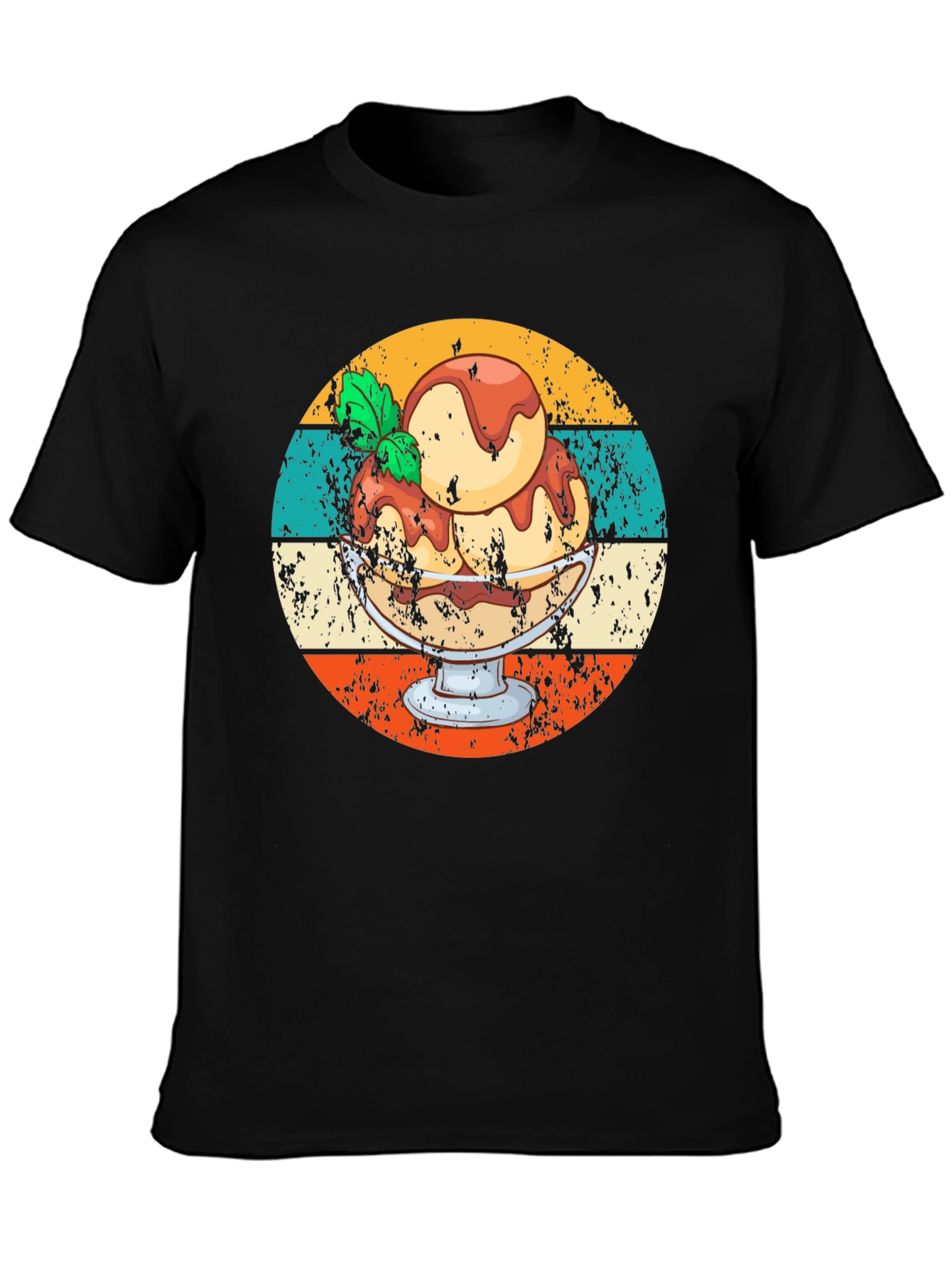Retro Ice Cream Sundae Graphic Tee