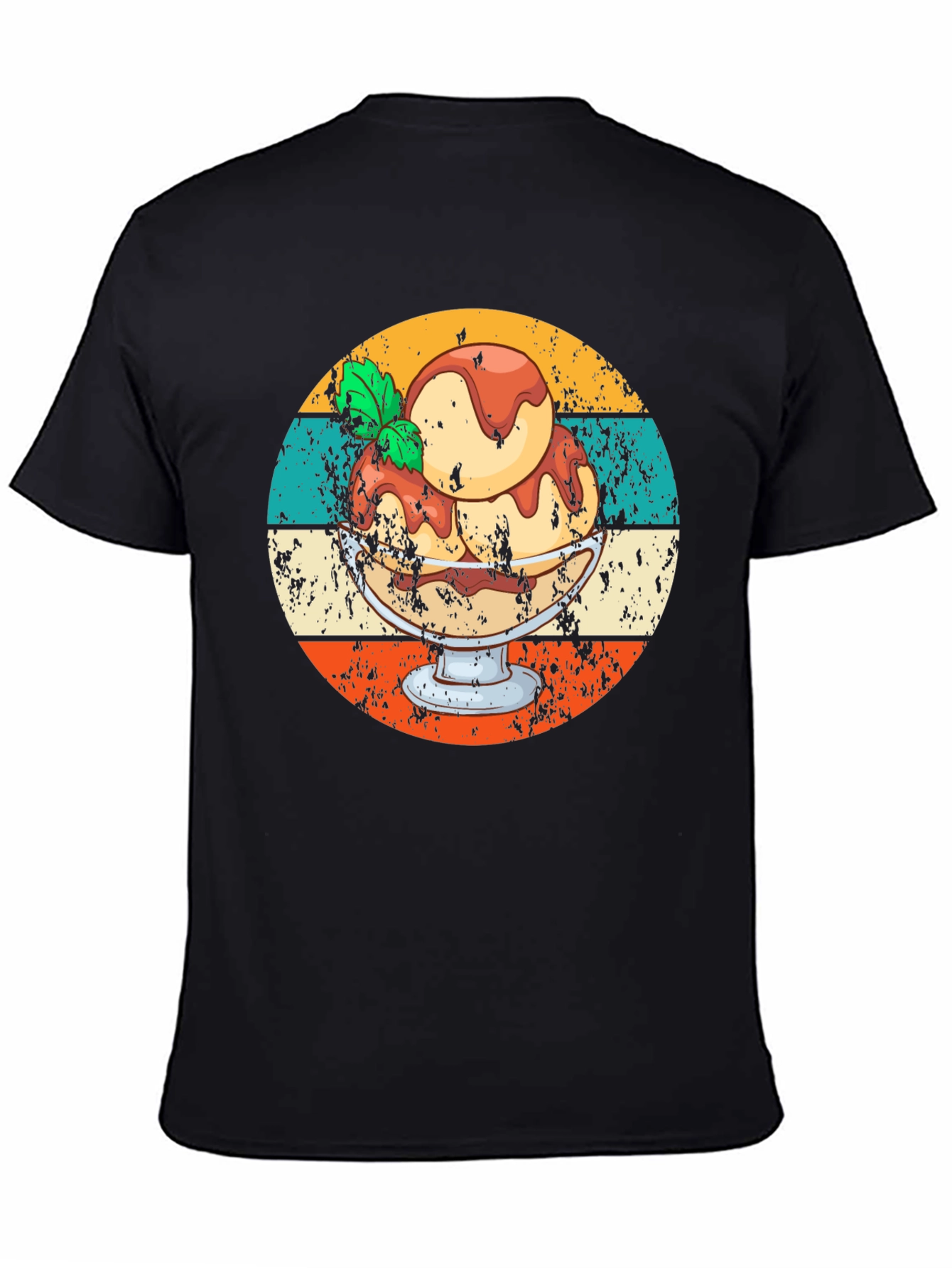 Retro Ice Cream Sundae Graphic Tee