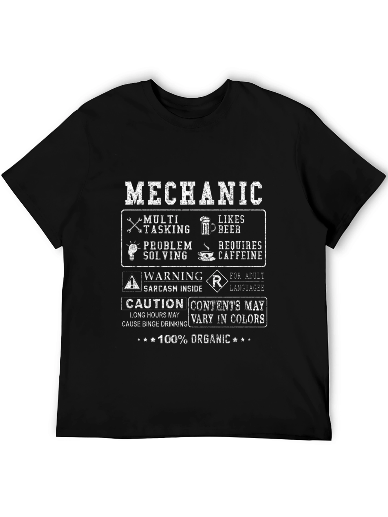 Mechanic Organic Cotton Graphic Tee