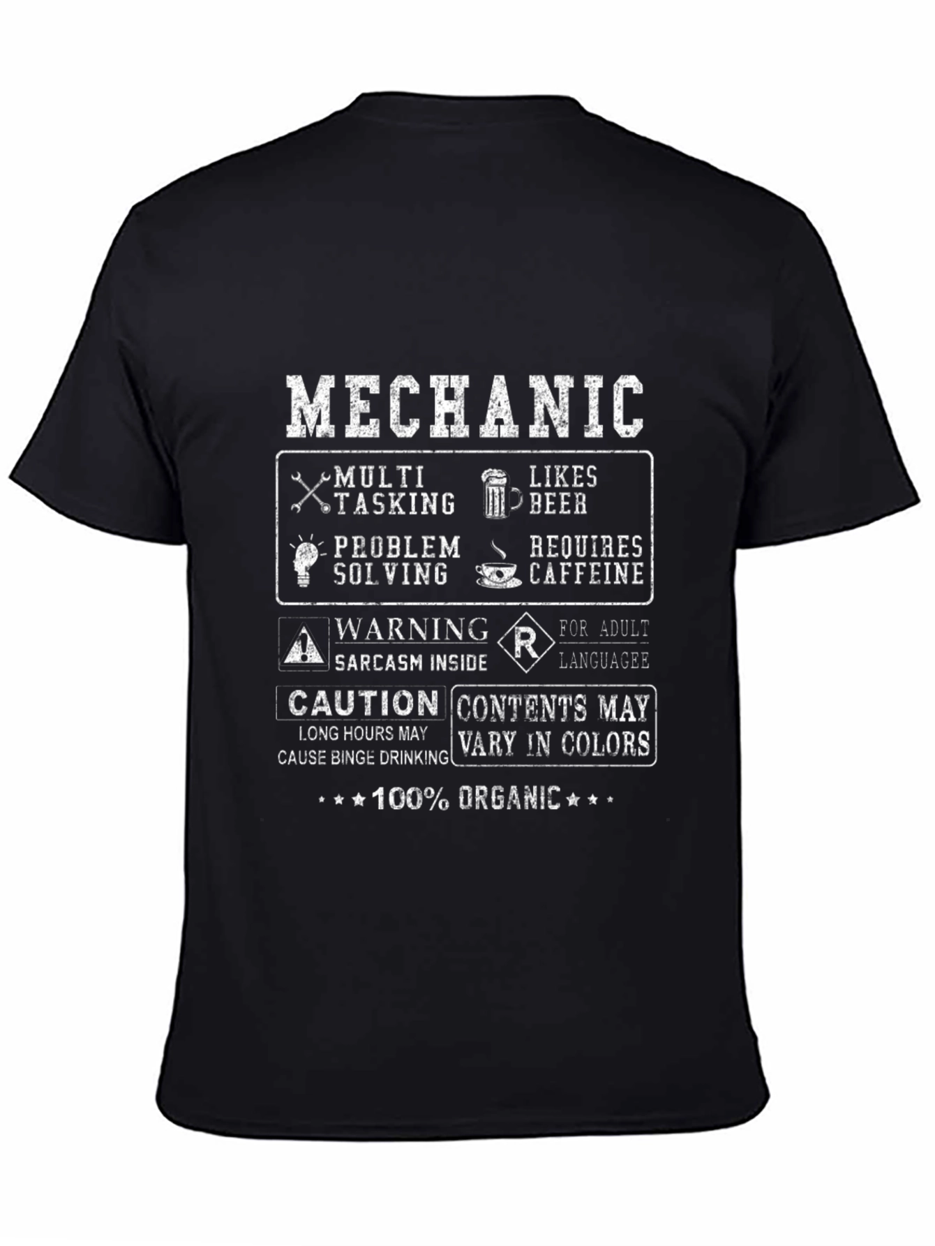 Mechanic Organic Cotton Graphic Tee