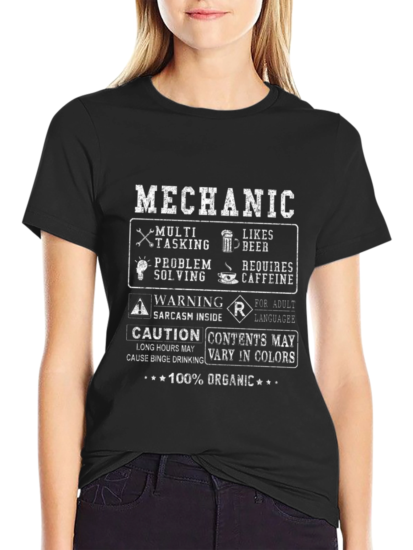 Mechanic Organic Cotton Graphic Tee