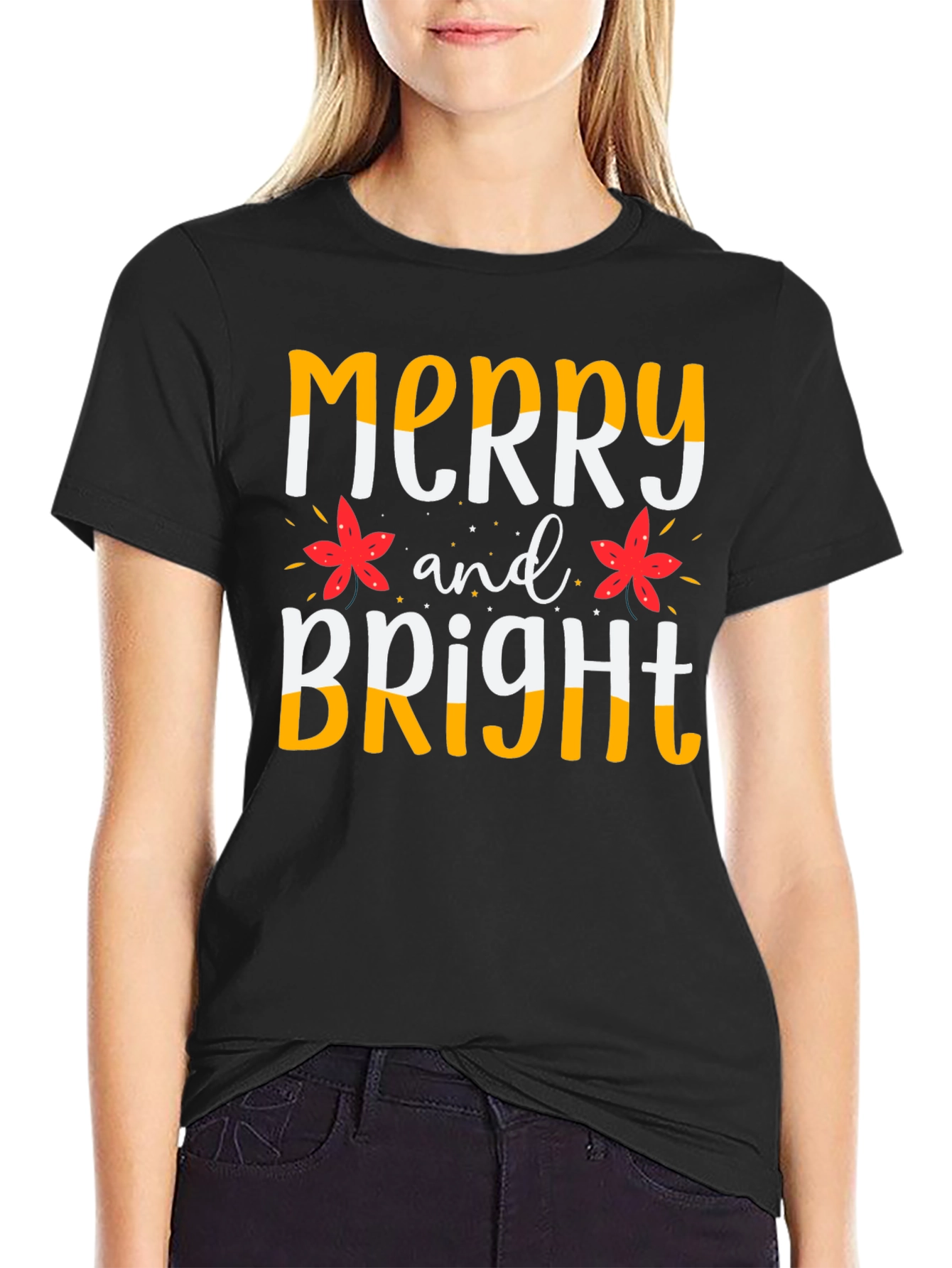 Merry and Bright Holiday T-Shirt