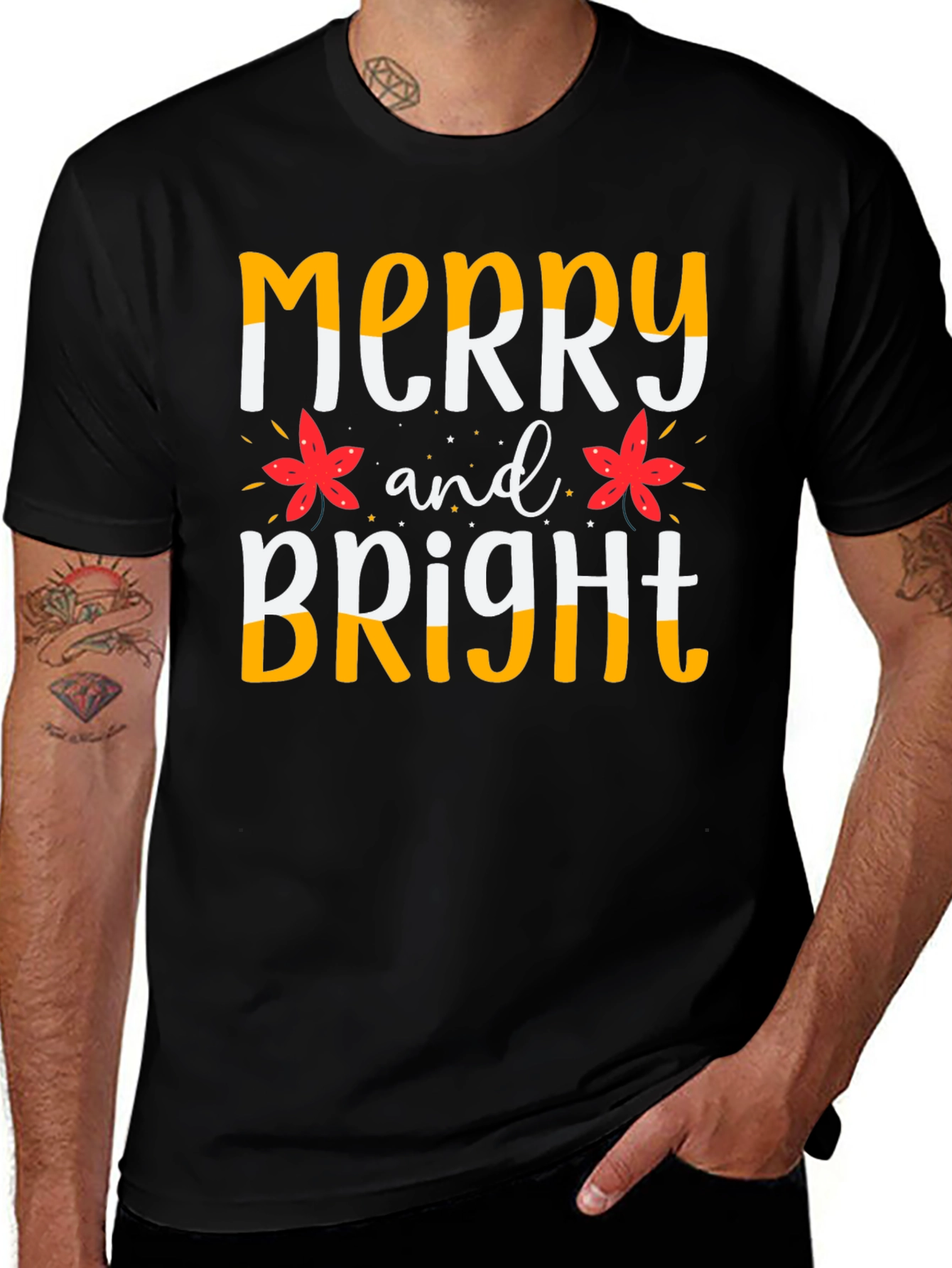 Merry and Bright Holiday T-Shirt
