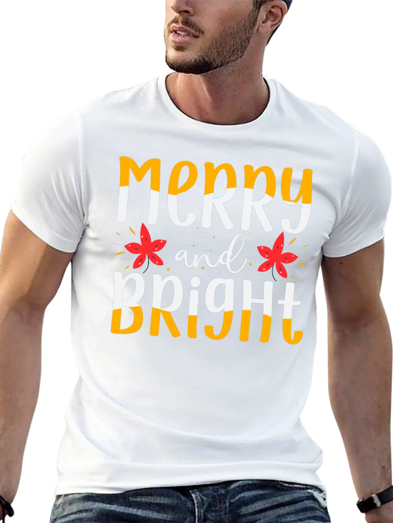 Merry and Bright Holiday T-Shirt
