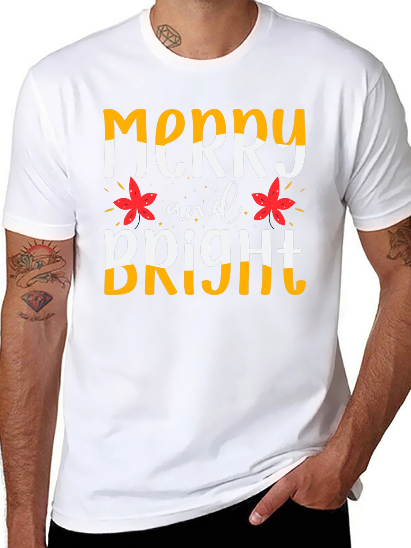 Merry and Bright Holiday T-Shirt