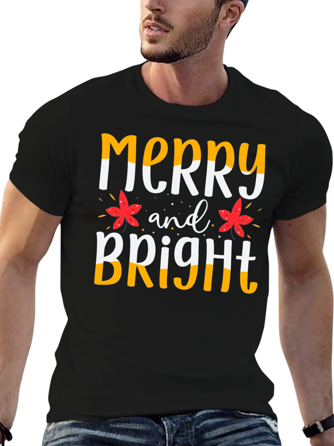 Merry and Bright Holiday T-Shirt