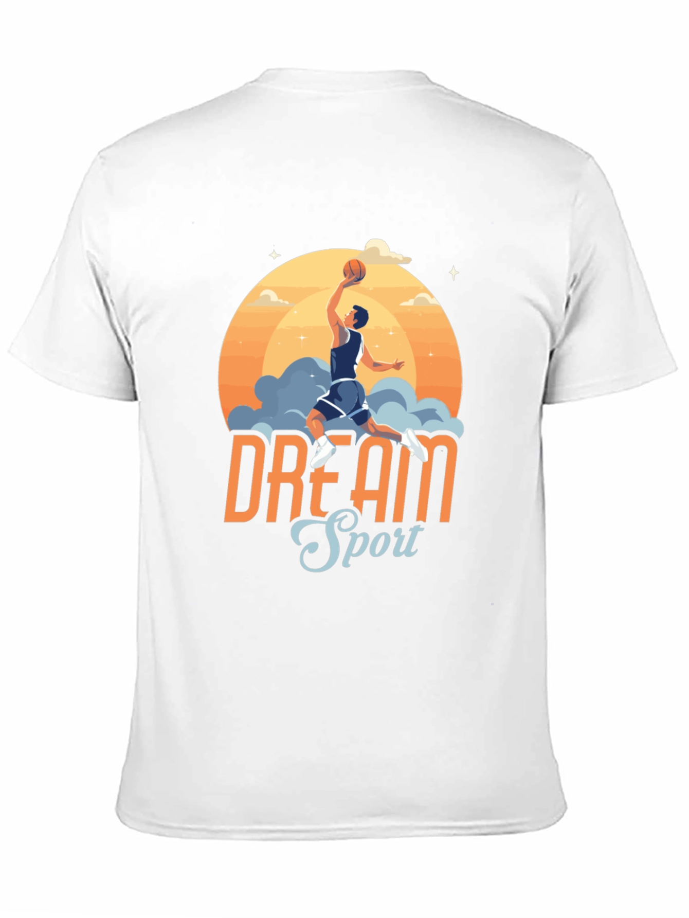 Dream Sport Basketball Graphic T-Shirt