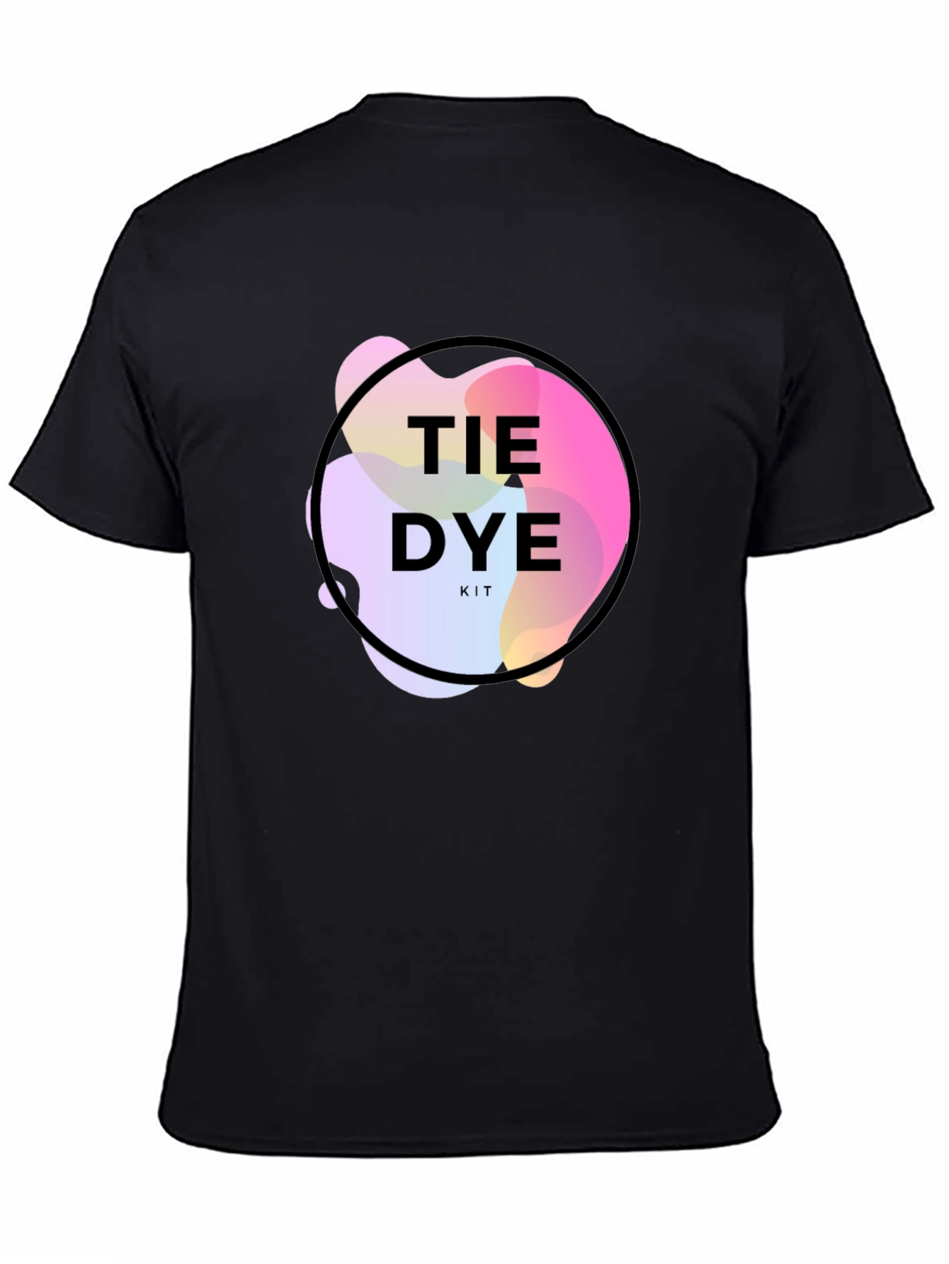 Tie Dye Kit Black Graphic T-Shirt