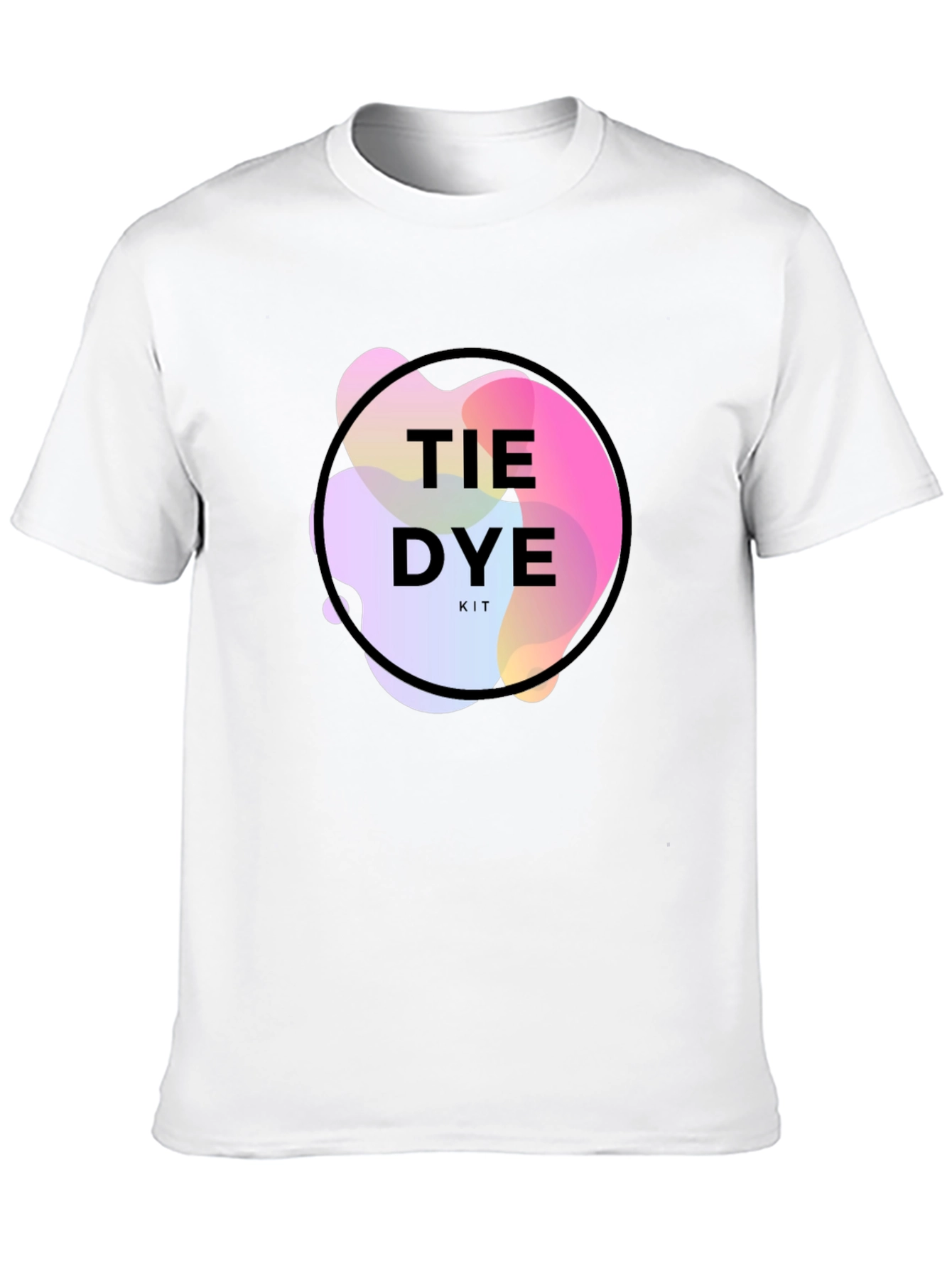 Tie Dye Kit Black Graphic T-Shirt