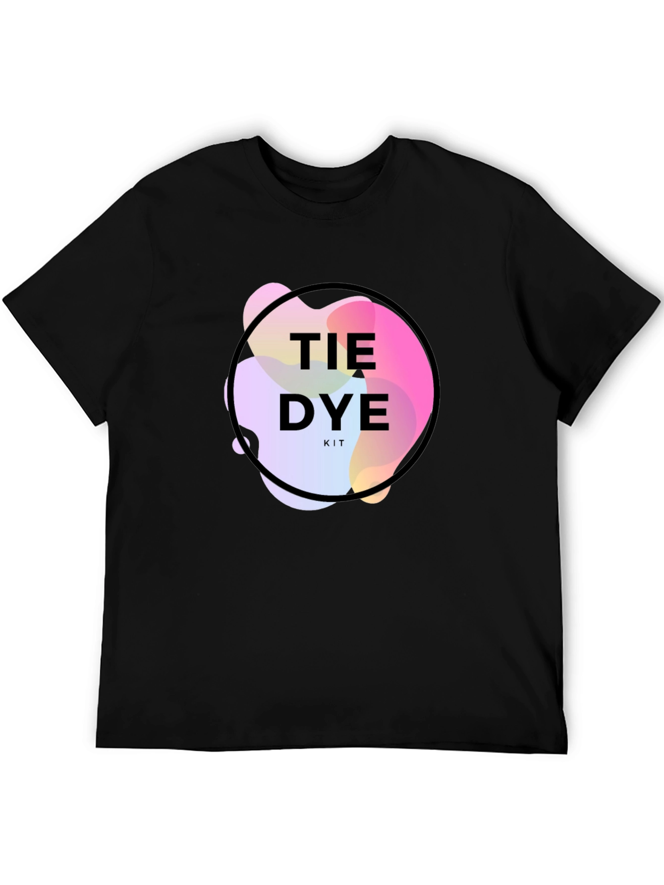 Tie Dye Kit Black Graphic T-Shirt