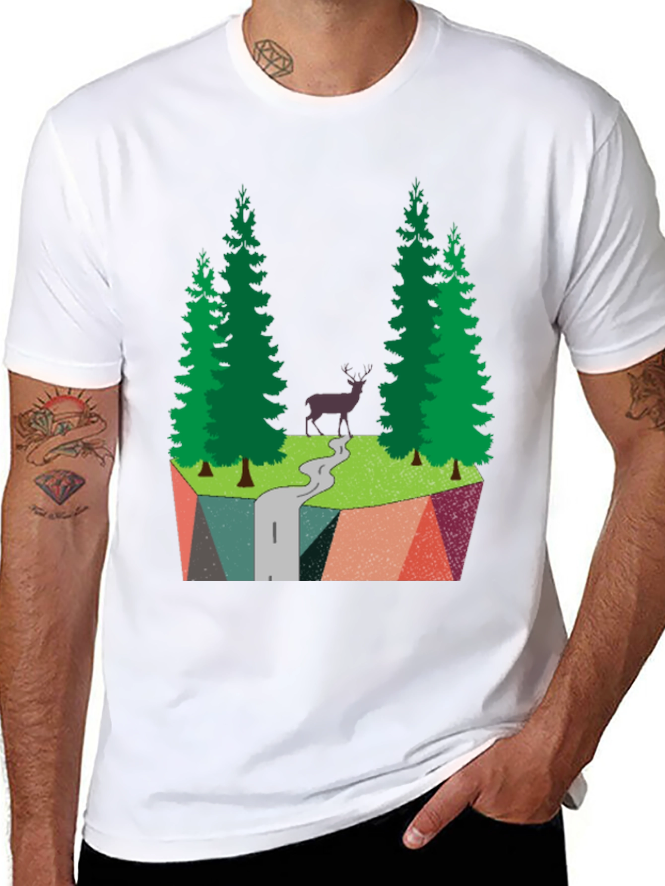 Nature Scene Graphic Tee