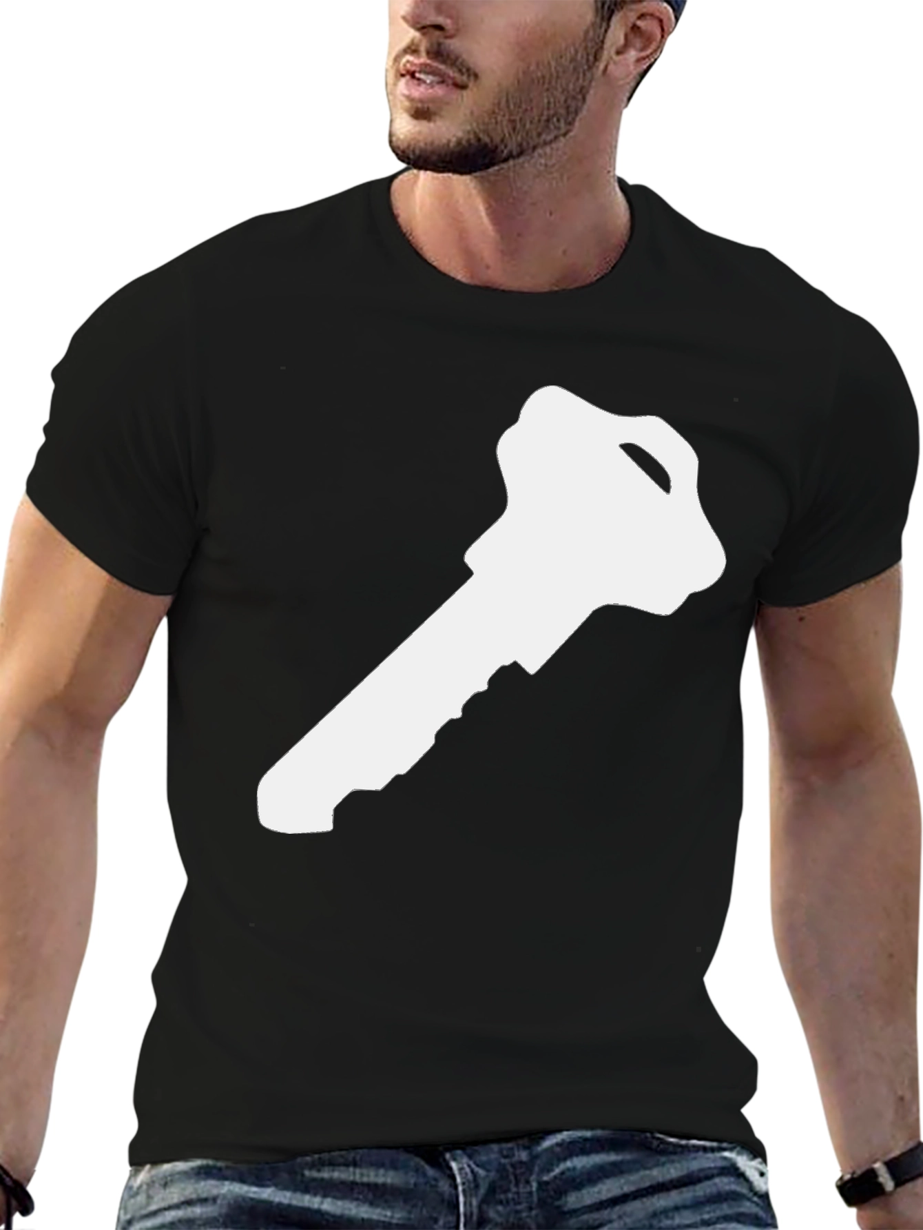 Key Graphic Tee - Unlock Your Style