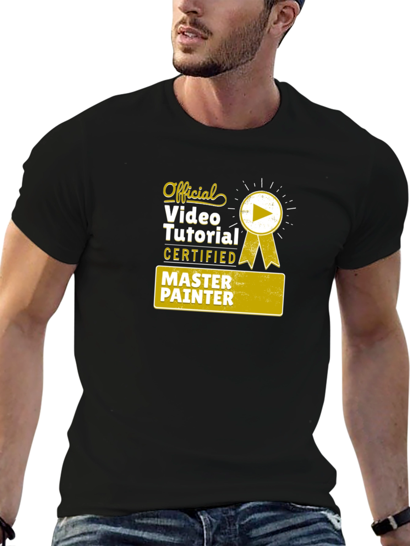 Official Video Tutorial Certified Master Painter T-Shirt