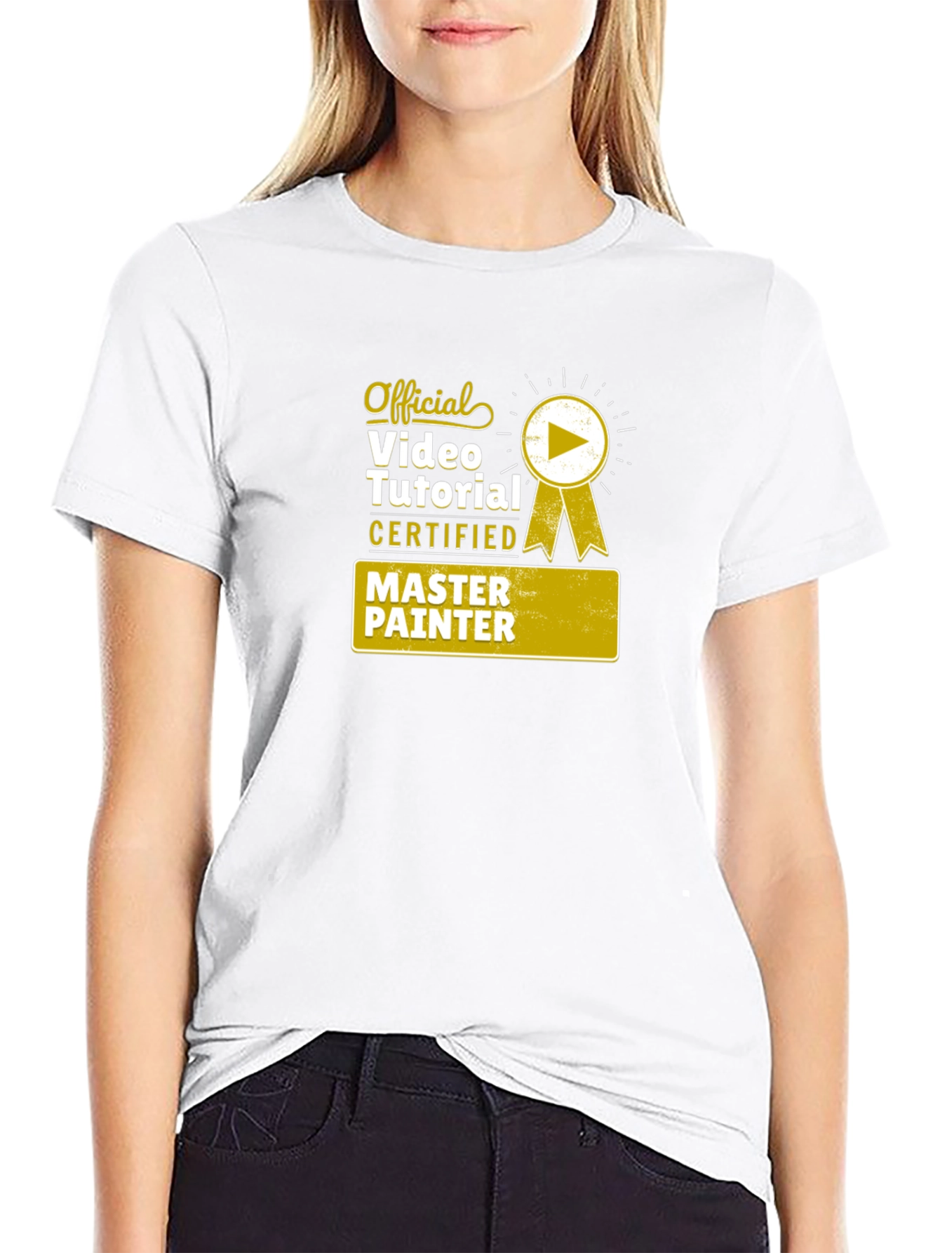 Official Video Tutorial Certified Master Painter T-Shirt