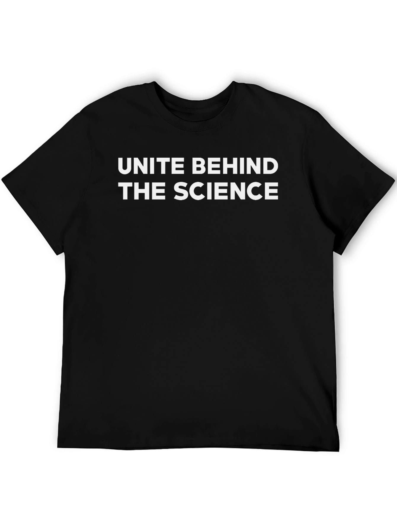 Unite Behind the Science Graphic Tee - Black