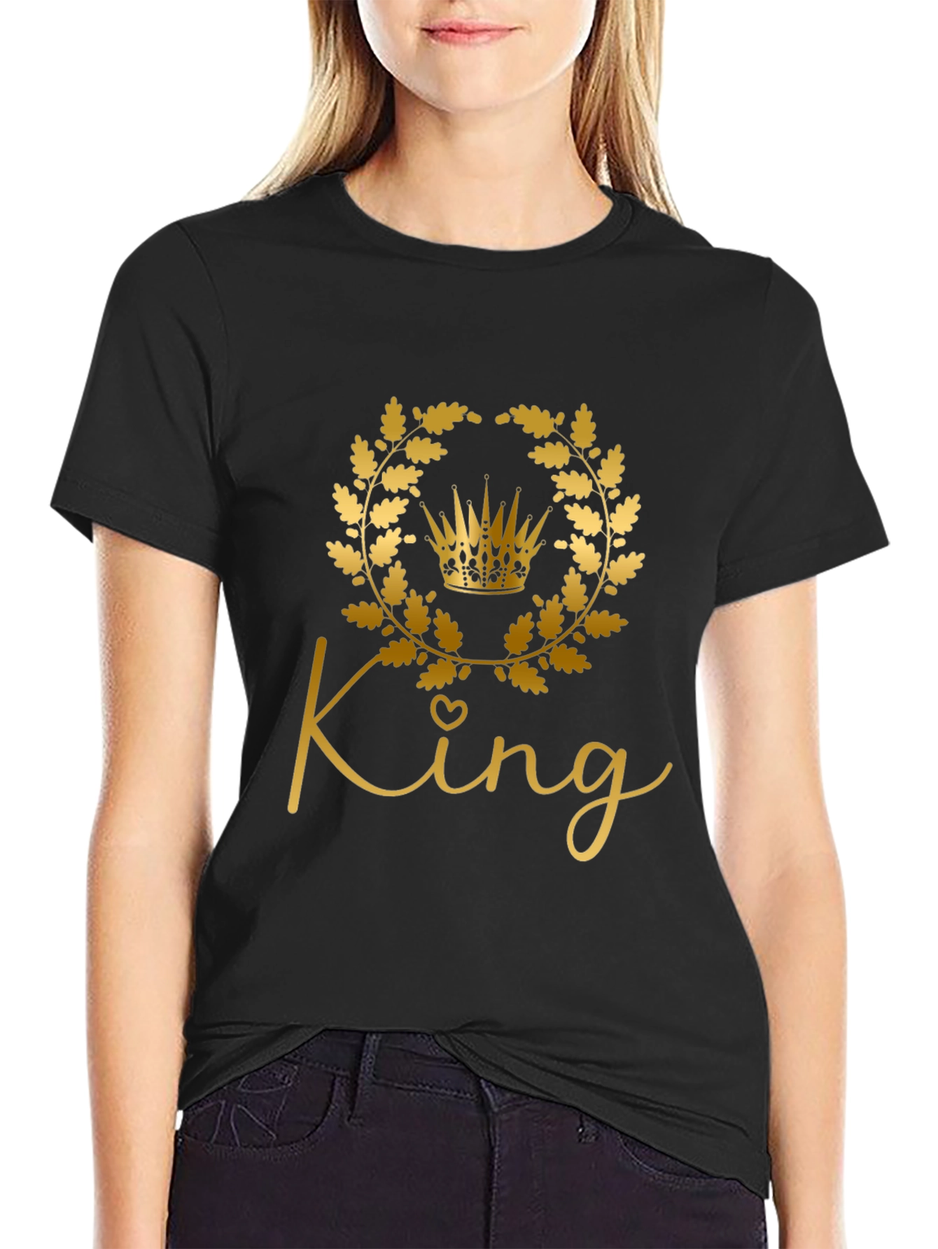 King Crown Graphic Tee - Stylish Mens T-Shirt