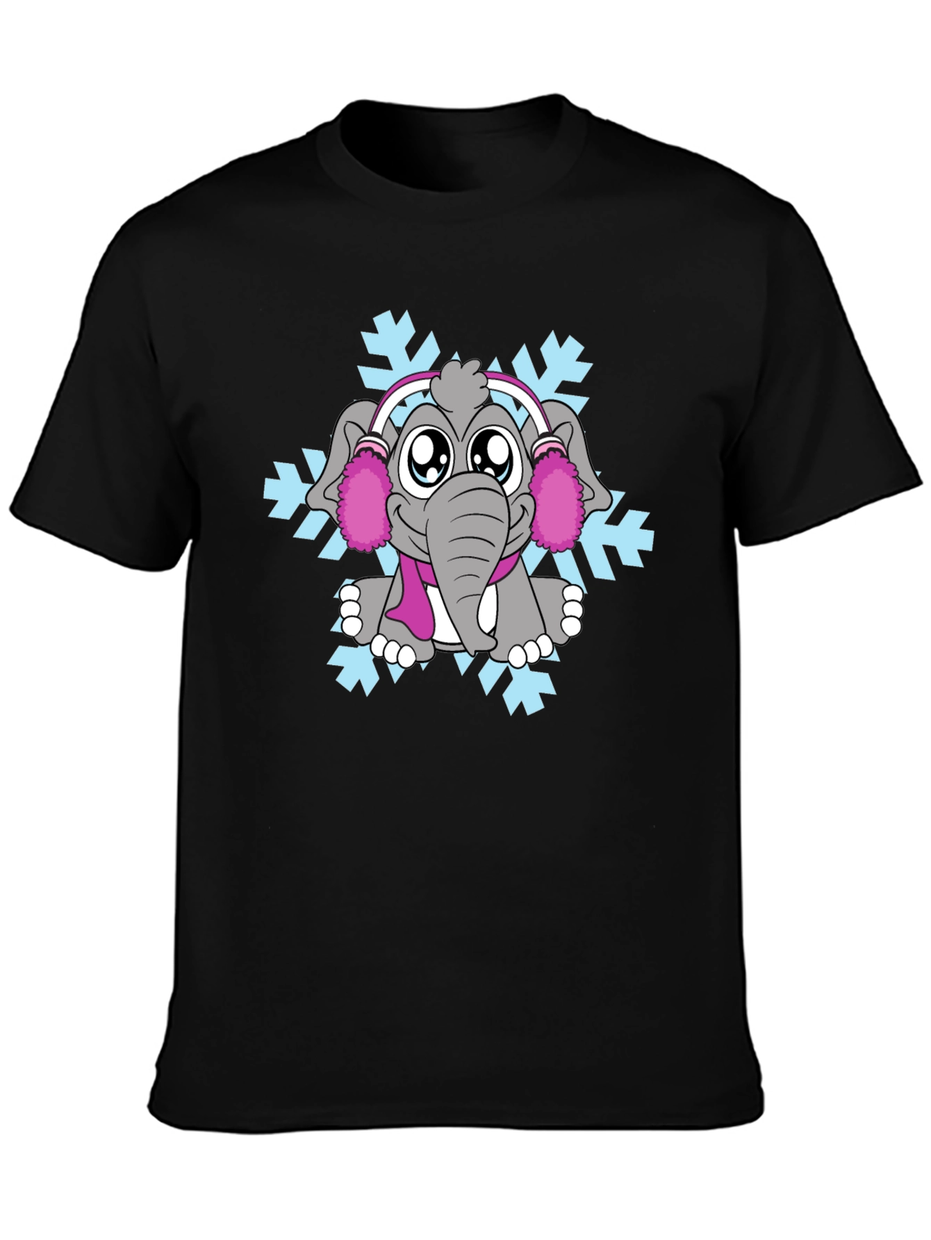 Winter Elephant Graphic Tee