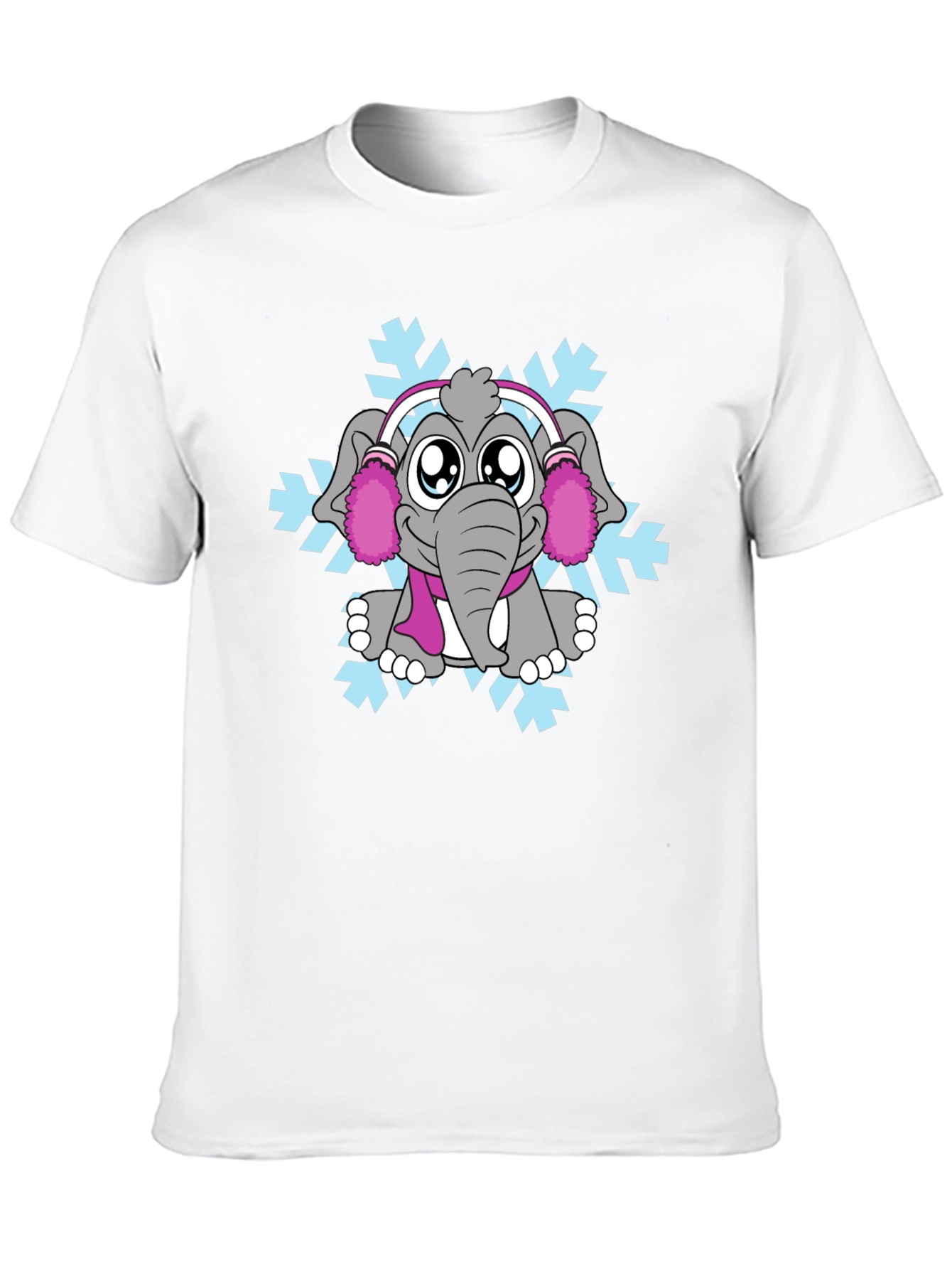 Winter Elephant Graphic Tee